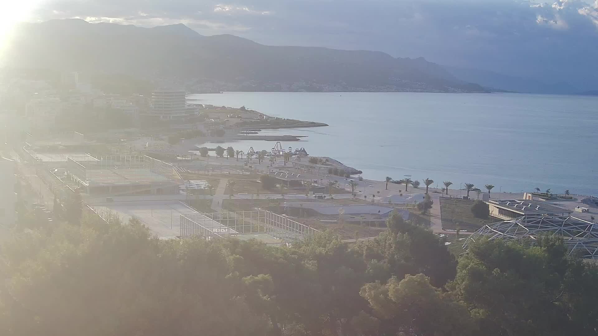 Plage Žnjan et installations sportives – Split