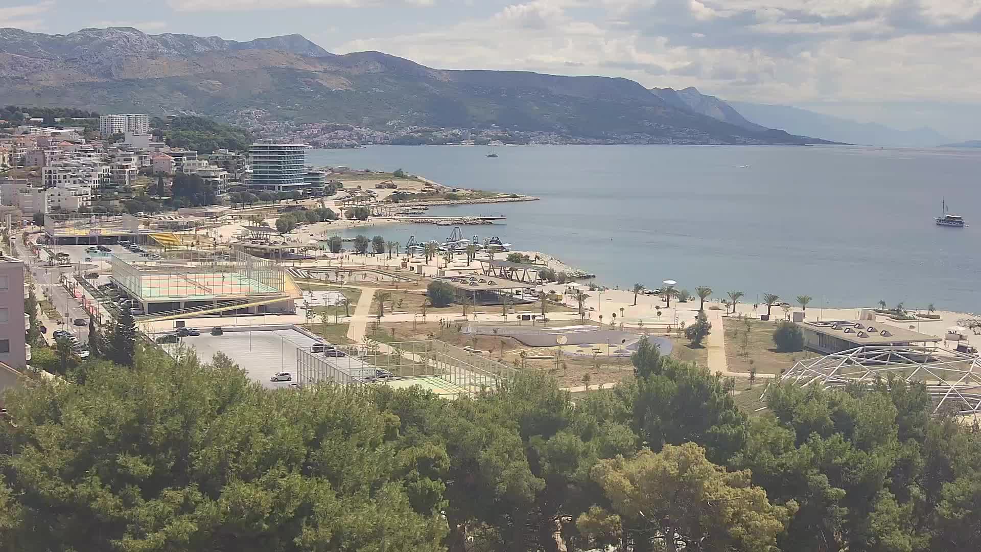 Plage Žnjan et installations sportives – Split