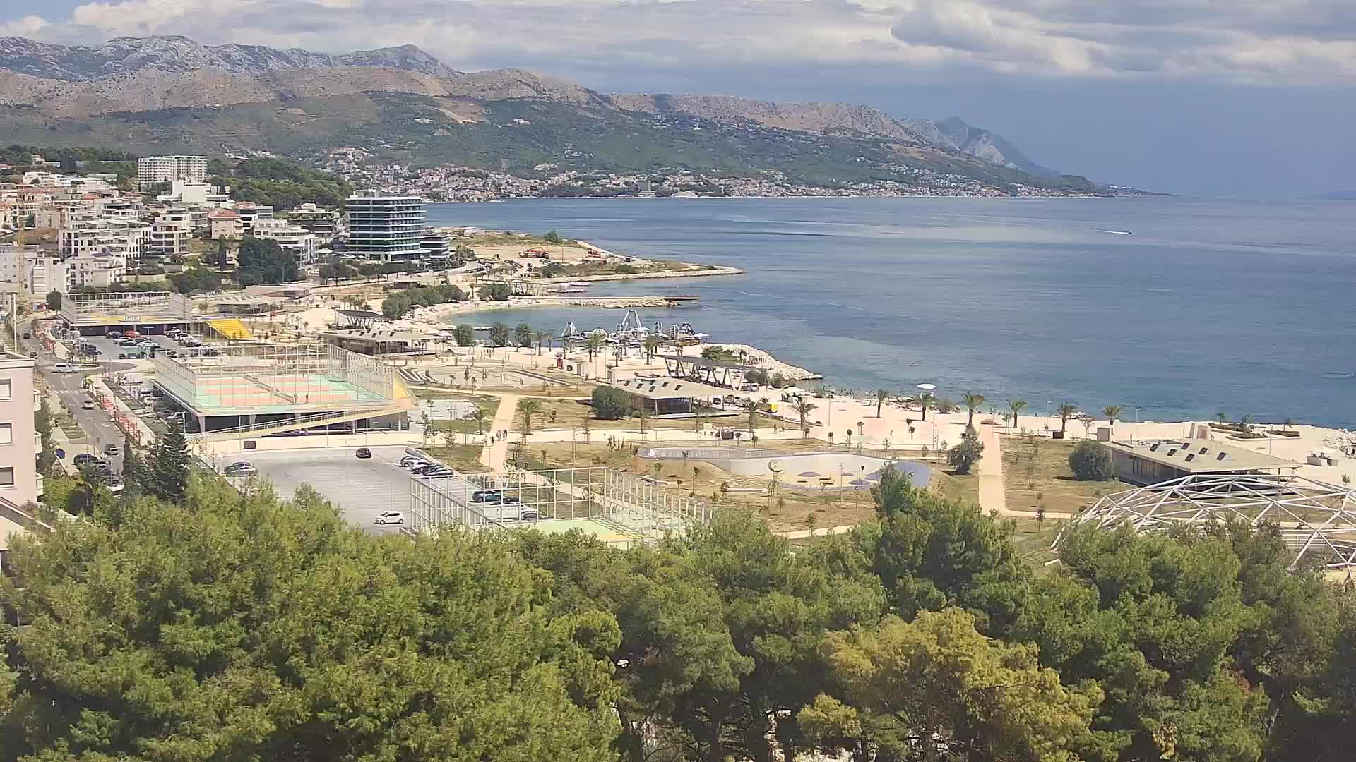 Playa Žnjan e instalaciones deportivas – Split