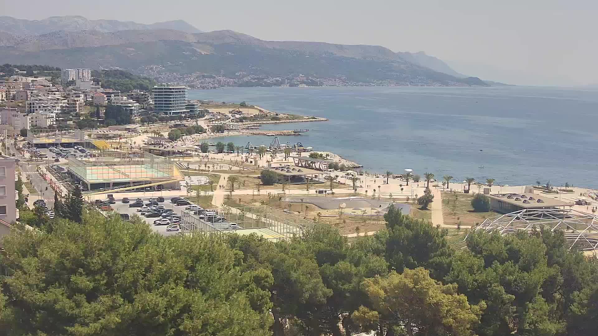 Plage Žnjan et installations sportives – Split