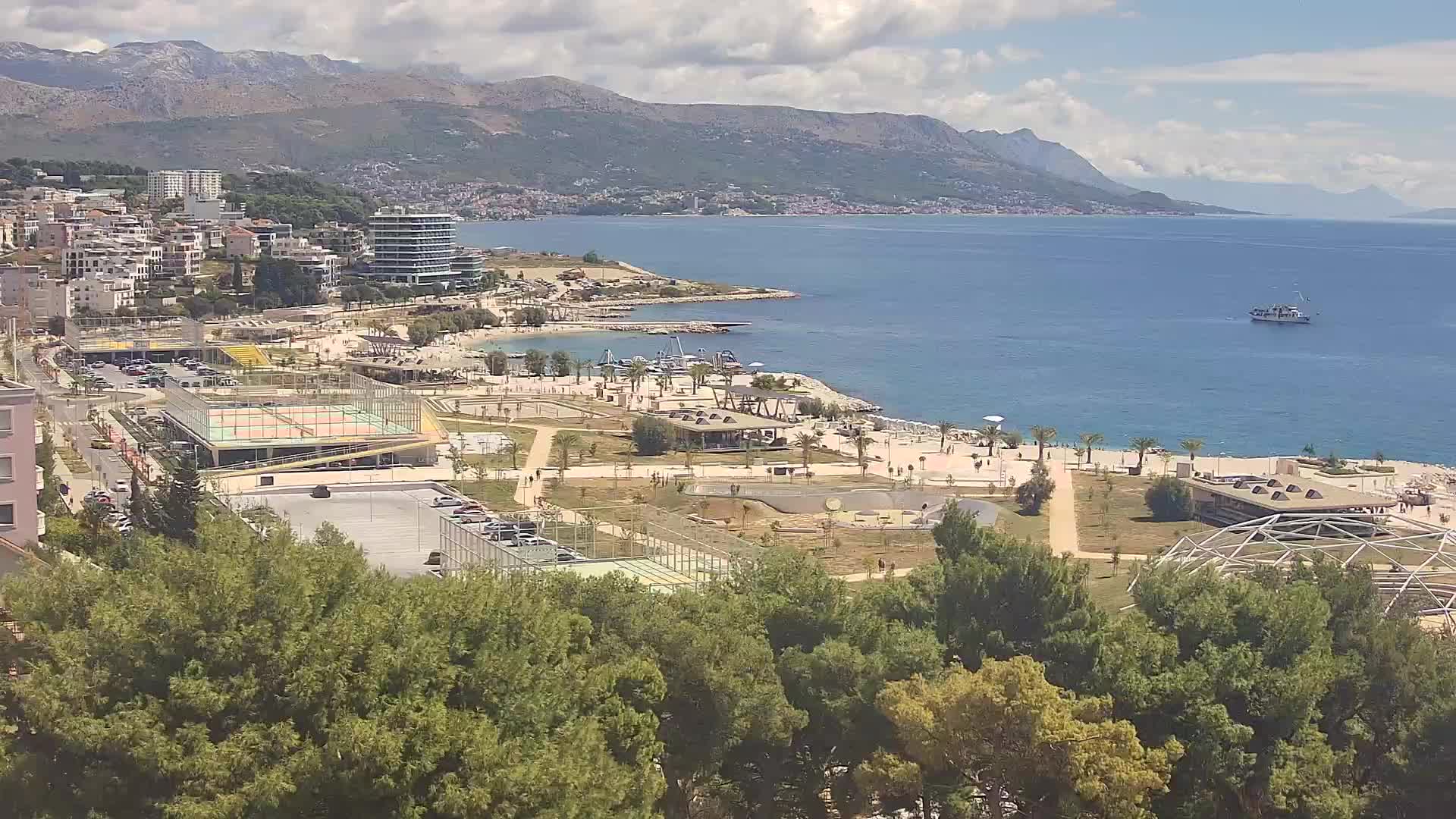 Plage Žnjan et installations sportives – Split