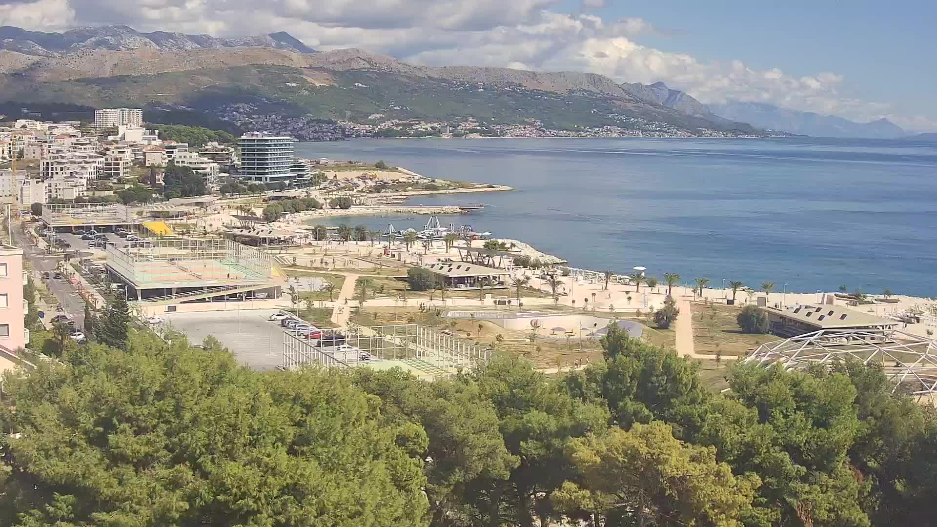 Plage Žnjan et installations sportives – Split
