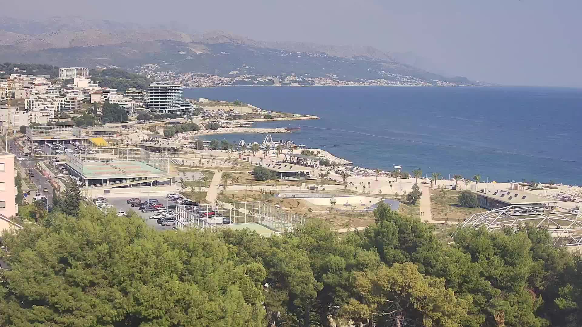 Plage Žnjan et installations sportives – Split