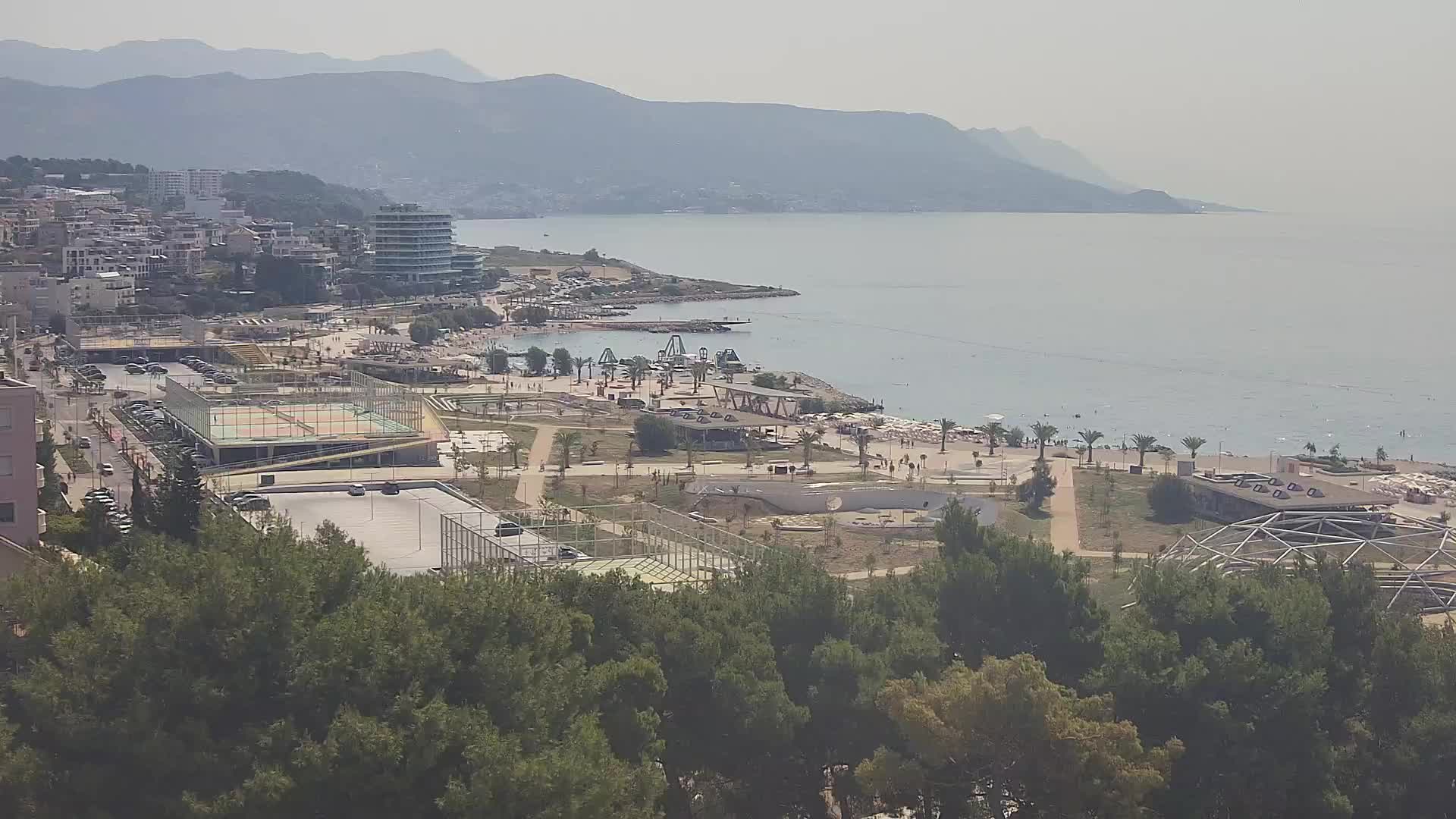 Plage Žnjan et installations sportives – Split