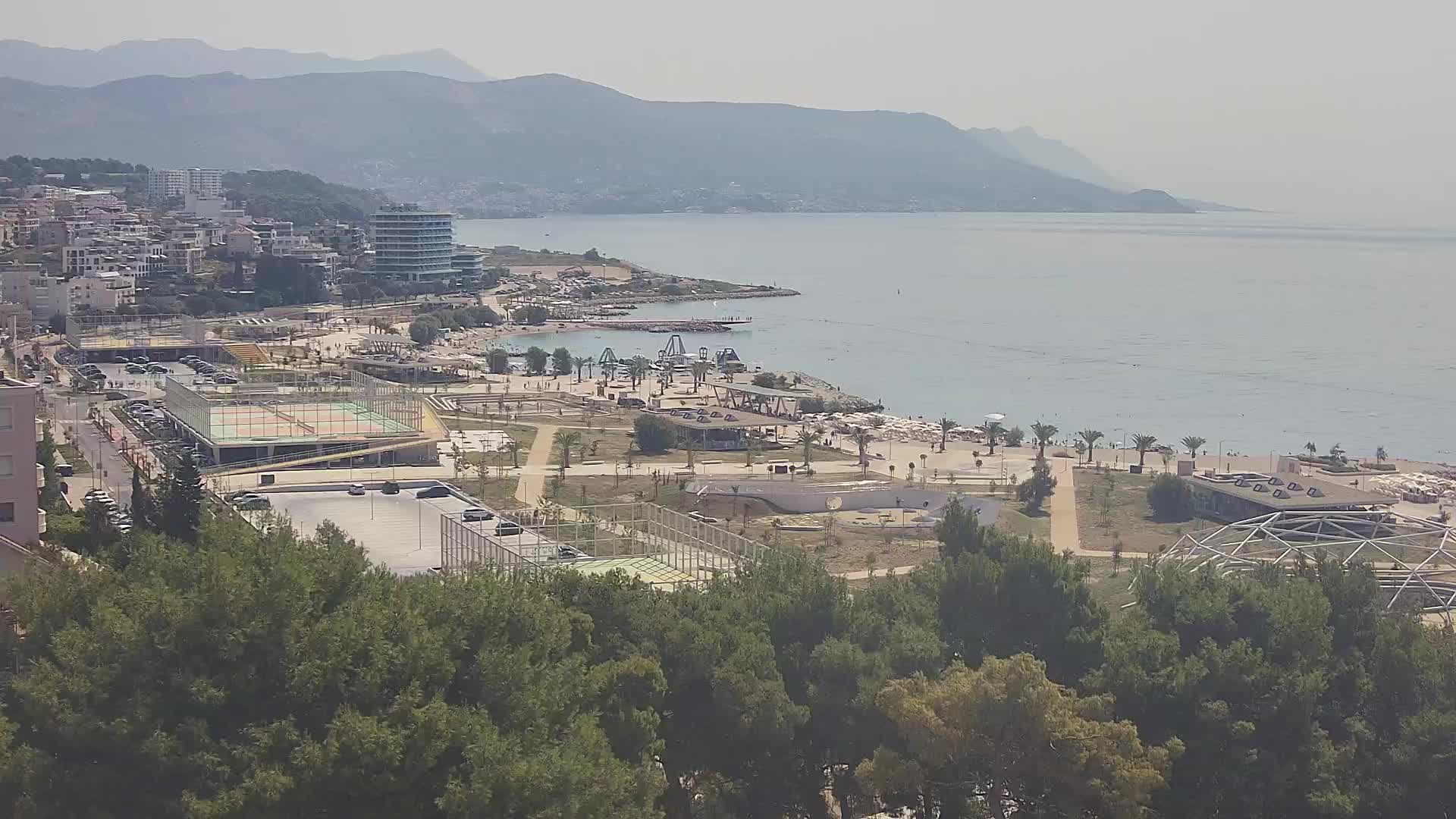 Plage Žnjan et installations sportives – Split