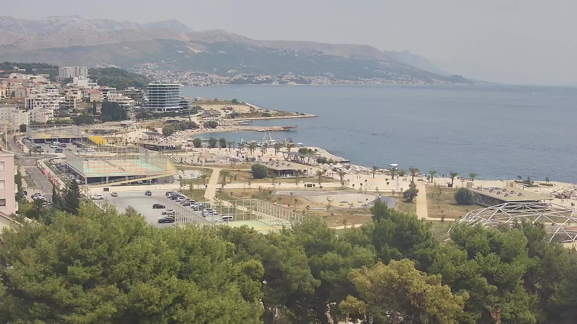 Plage Žnjan et installations sportives – Split