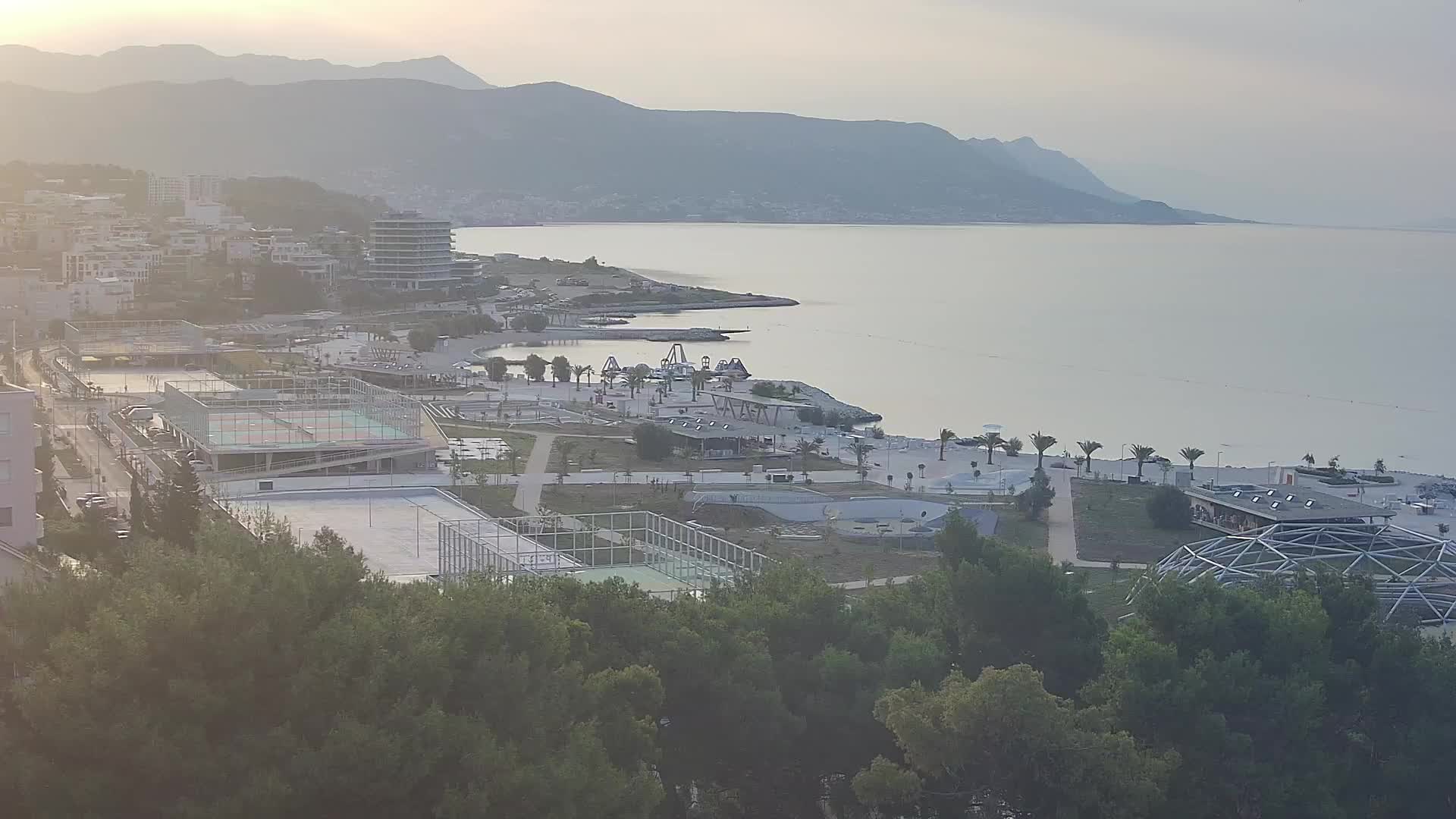 Playa Žnjan e instalaciones deportivas – Split