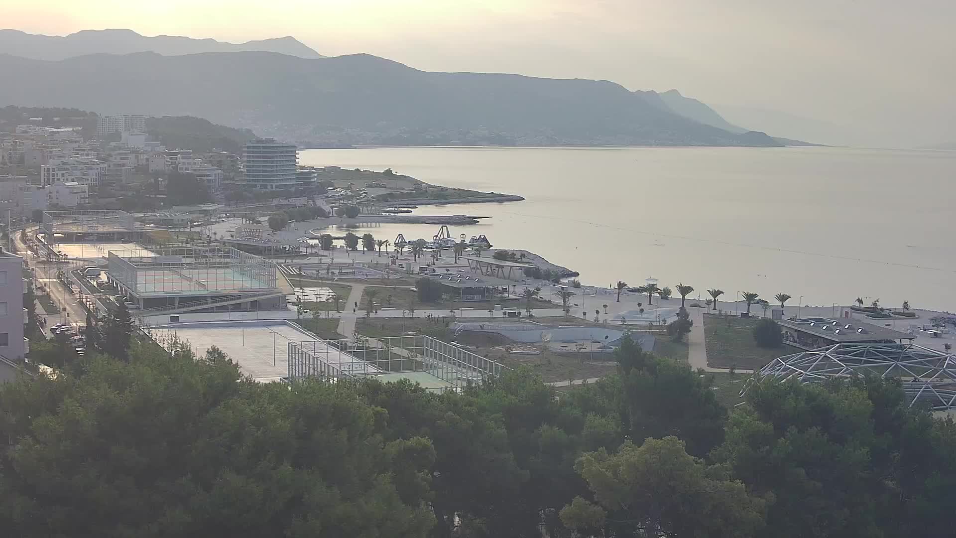 Plage Žnjan et installations sportives – Split