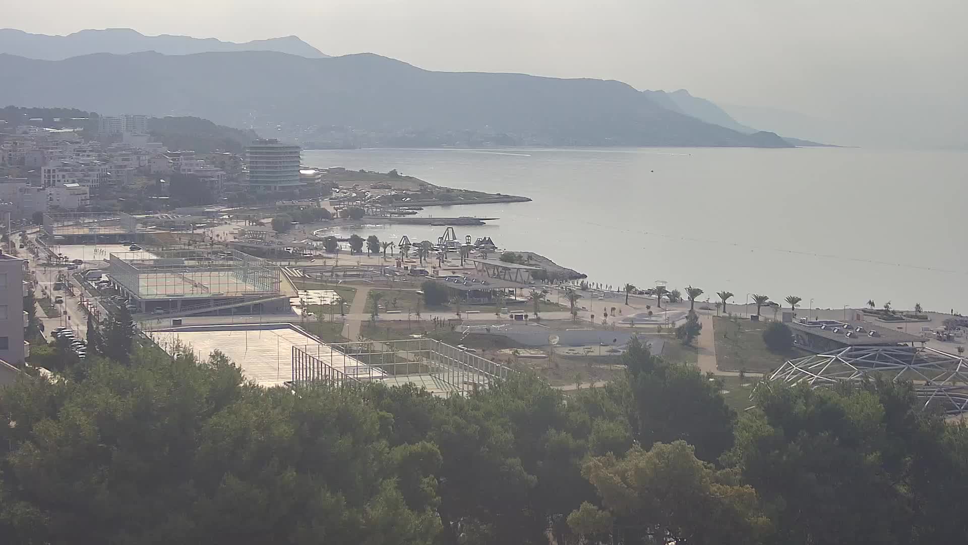Plage Žnjan et installations sportives – Split