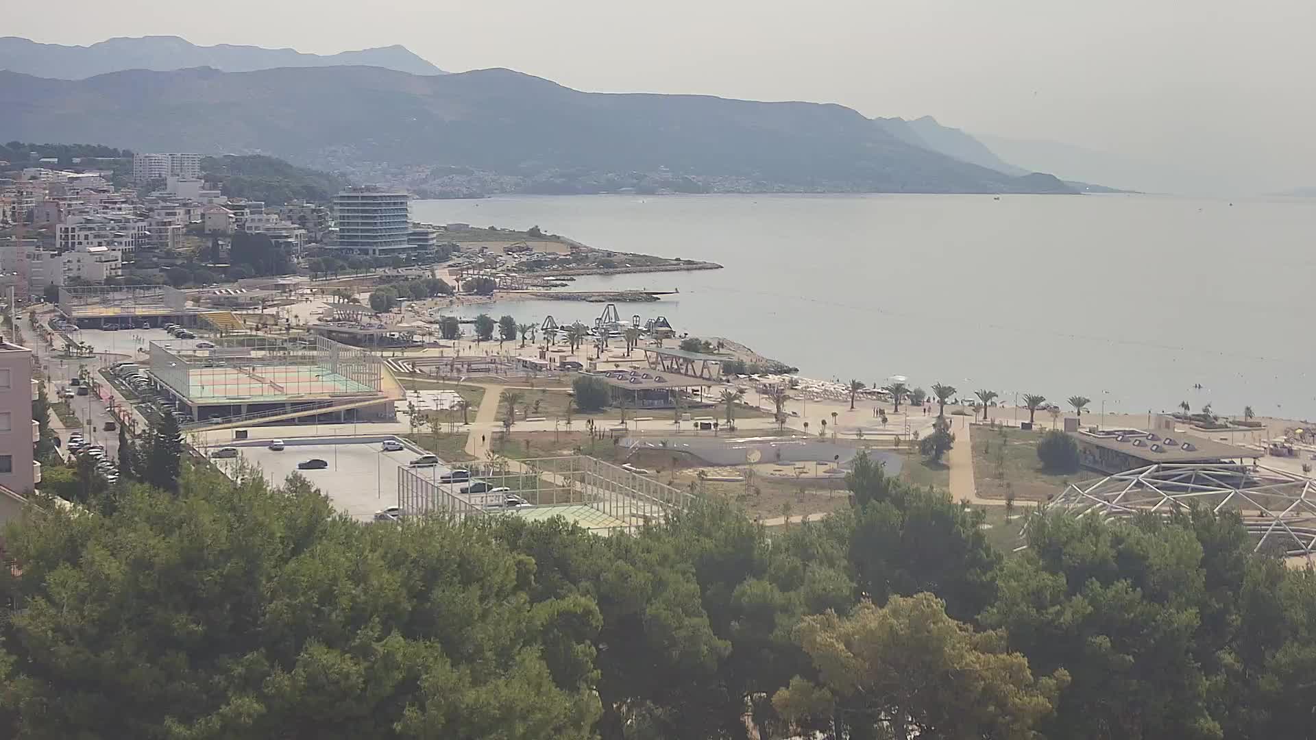 Plage Žnjan et installations sportives – Split