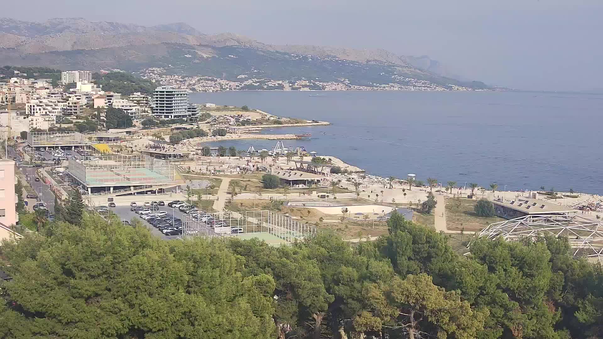Plage Žnjan et installations sportives – Split