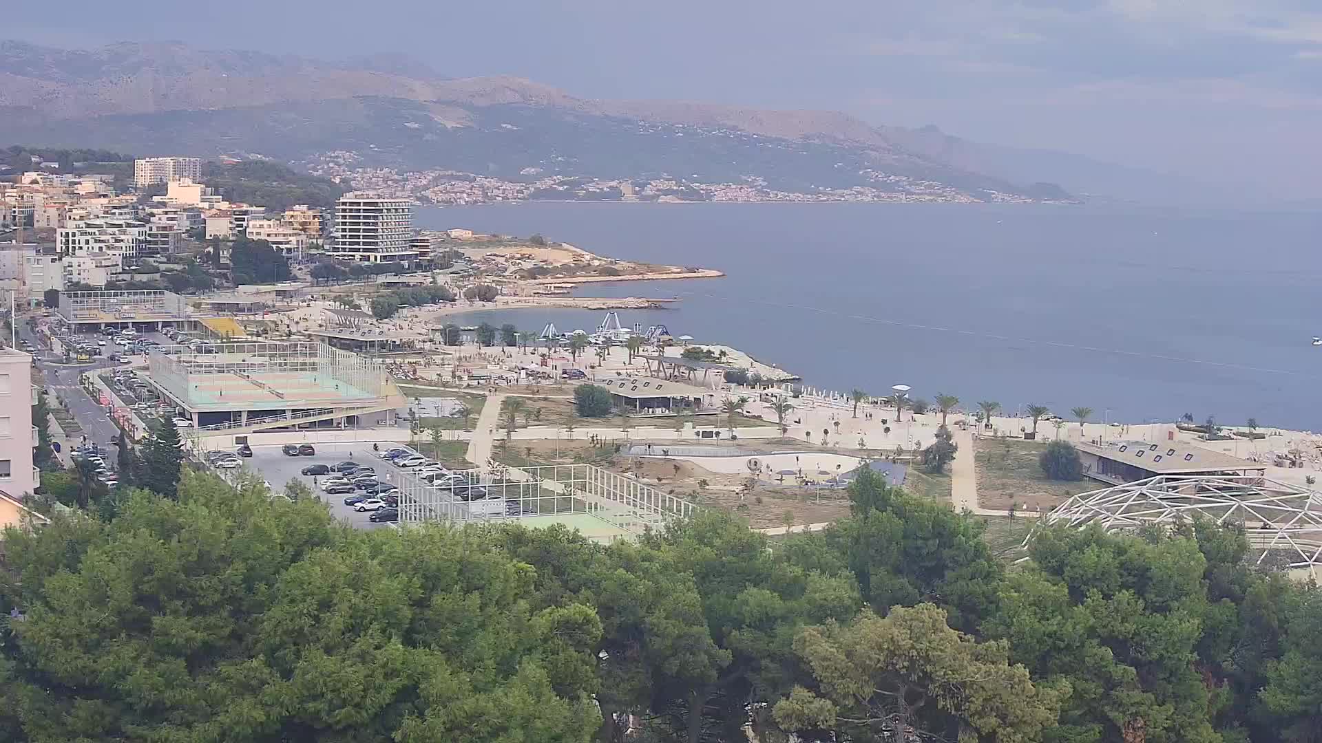 Plage Žnjan et installations sportives – Split