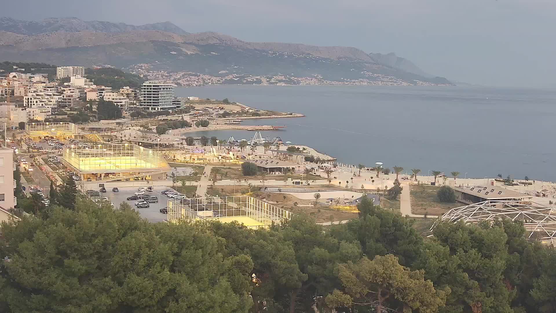 Plaža Žnjan in športni objekti – Split