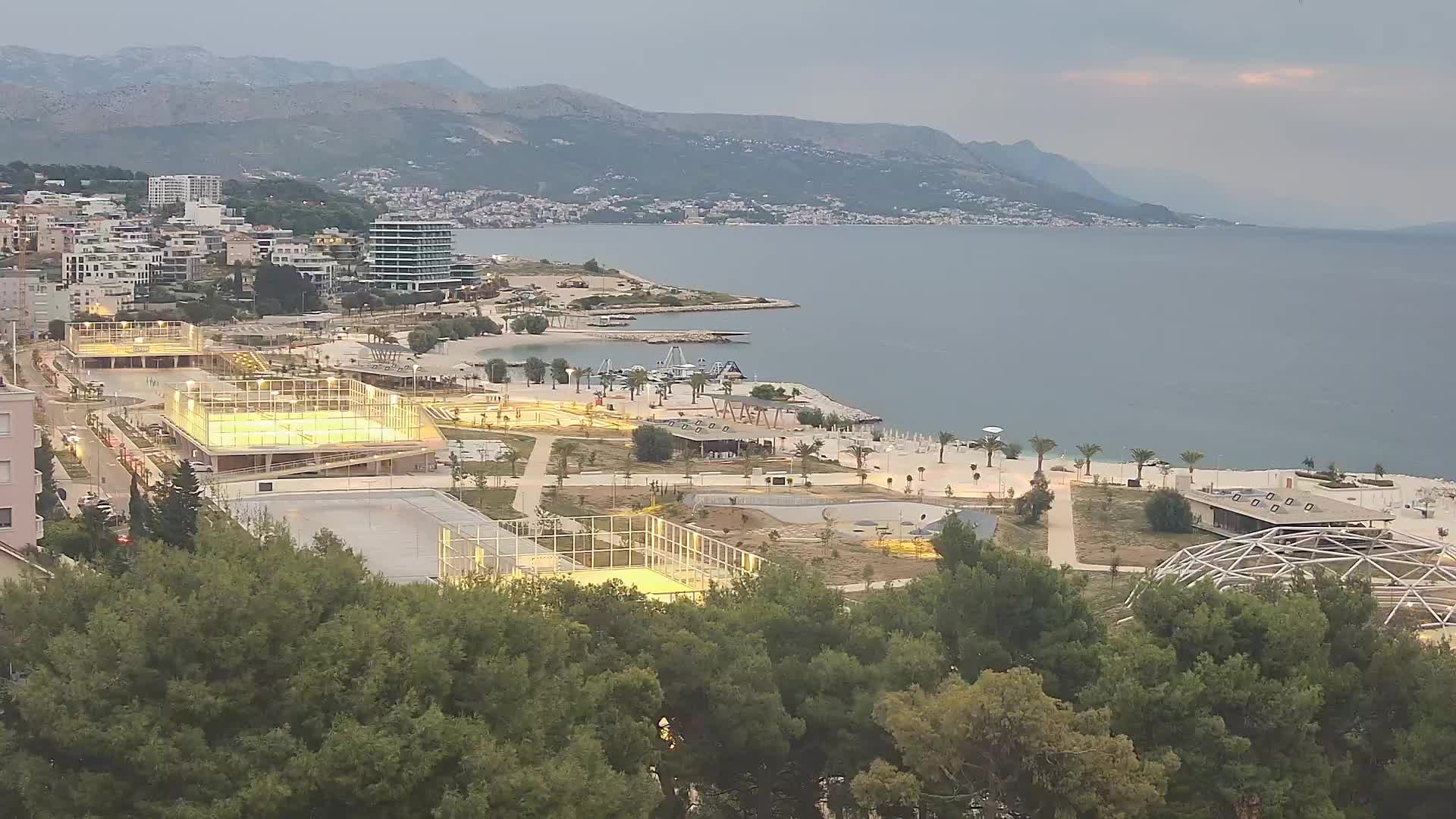 Spiaggia di Žnjan e impianti sportivi – Spalato