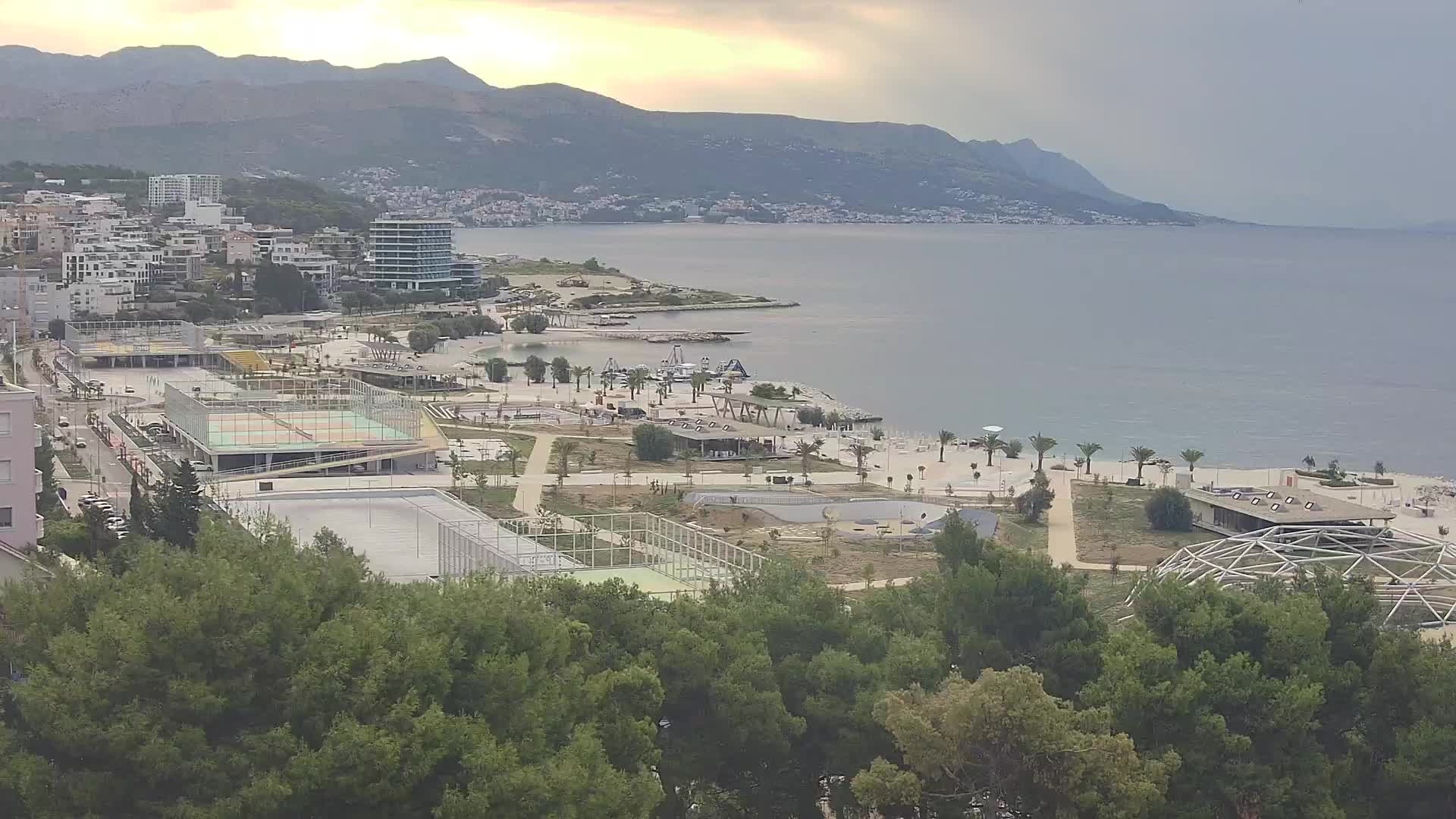 Spiaggia di Žnjan e impianti sportivi – Spalato
