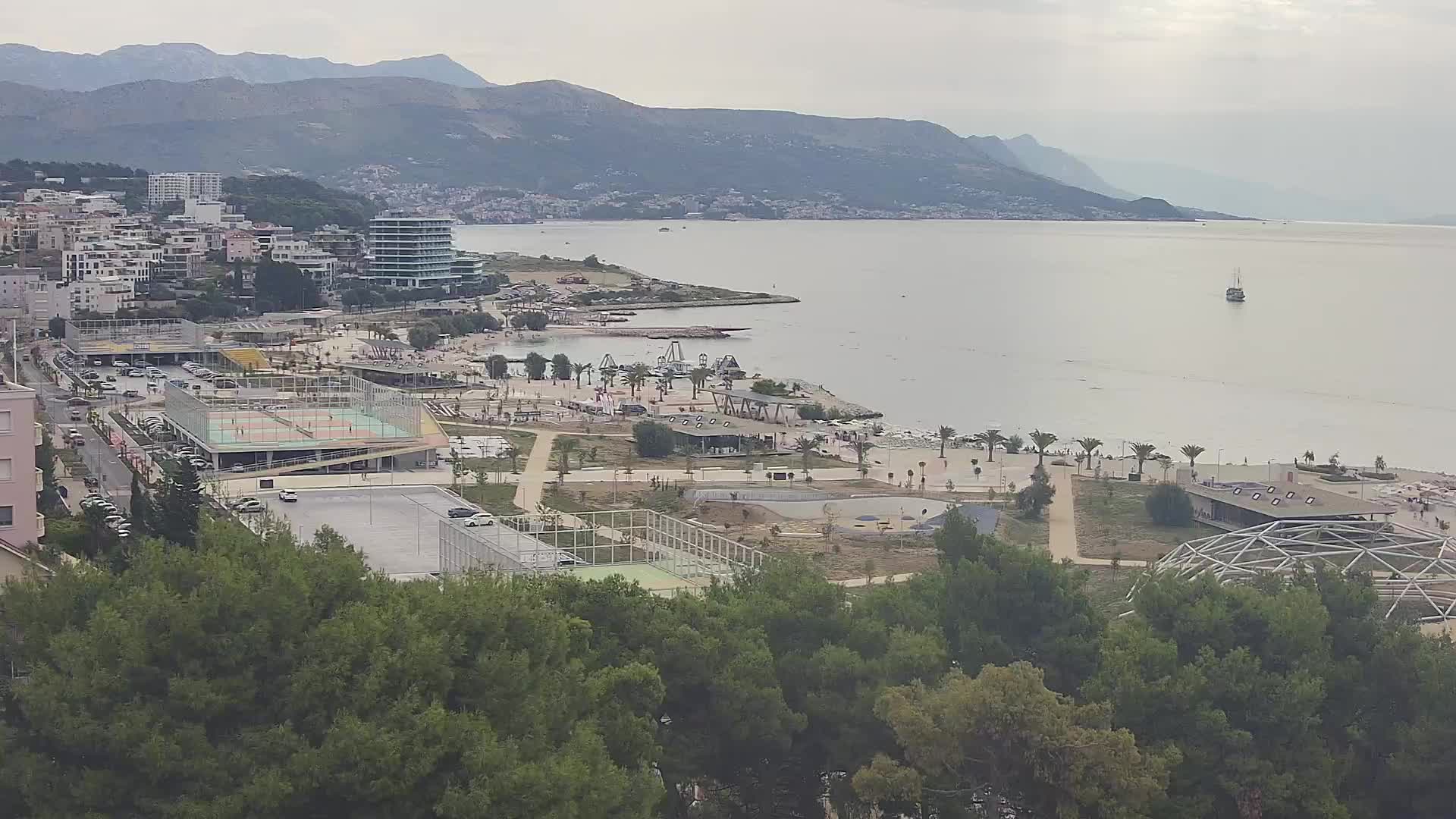 Plage Žnjan et installations sportives – Split
