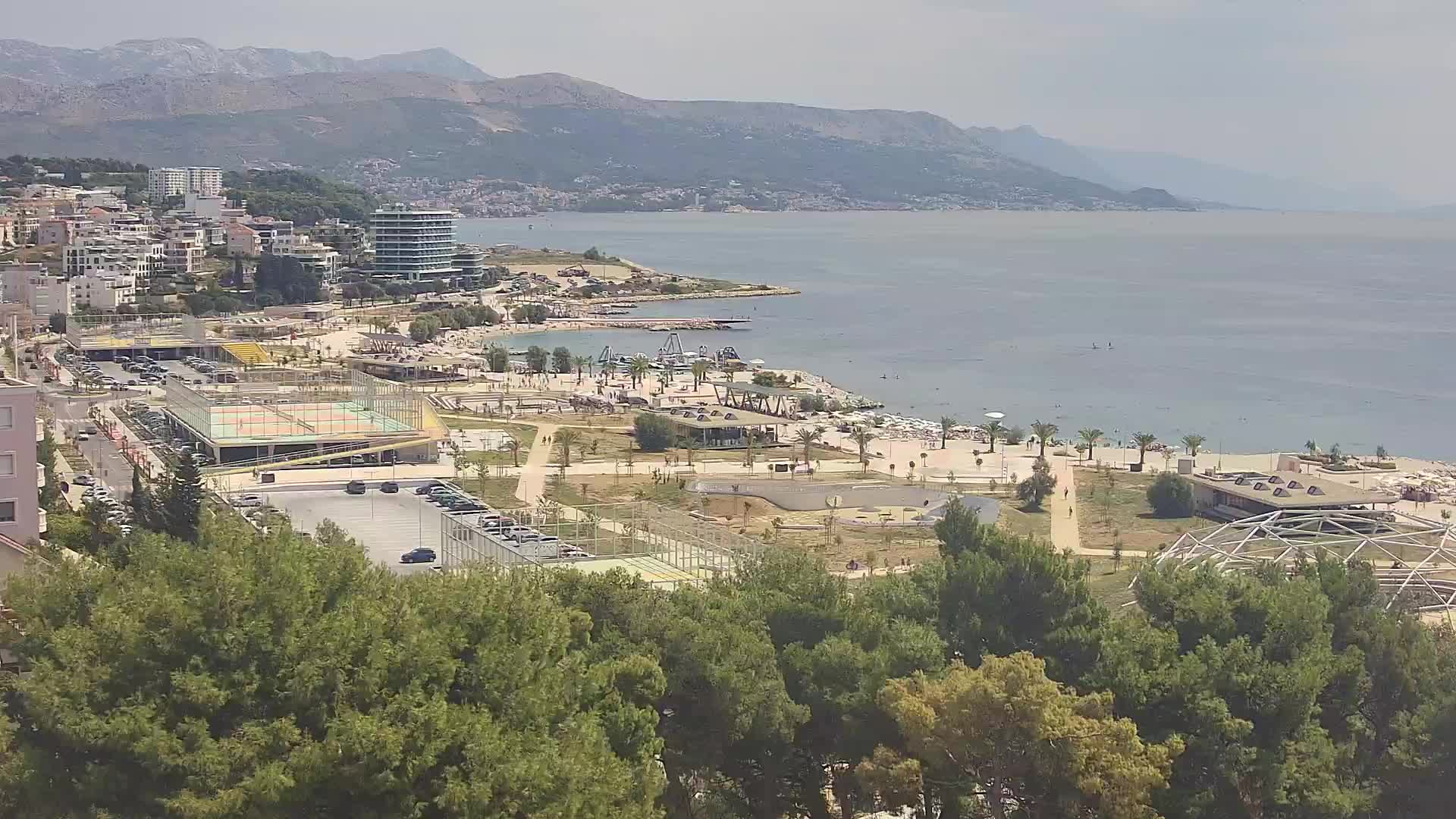 Playa Žnjan e instalaciones deportivas – Split
