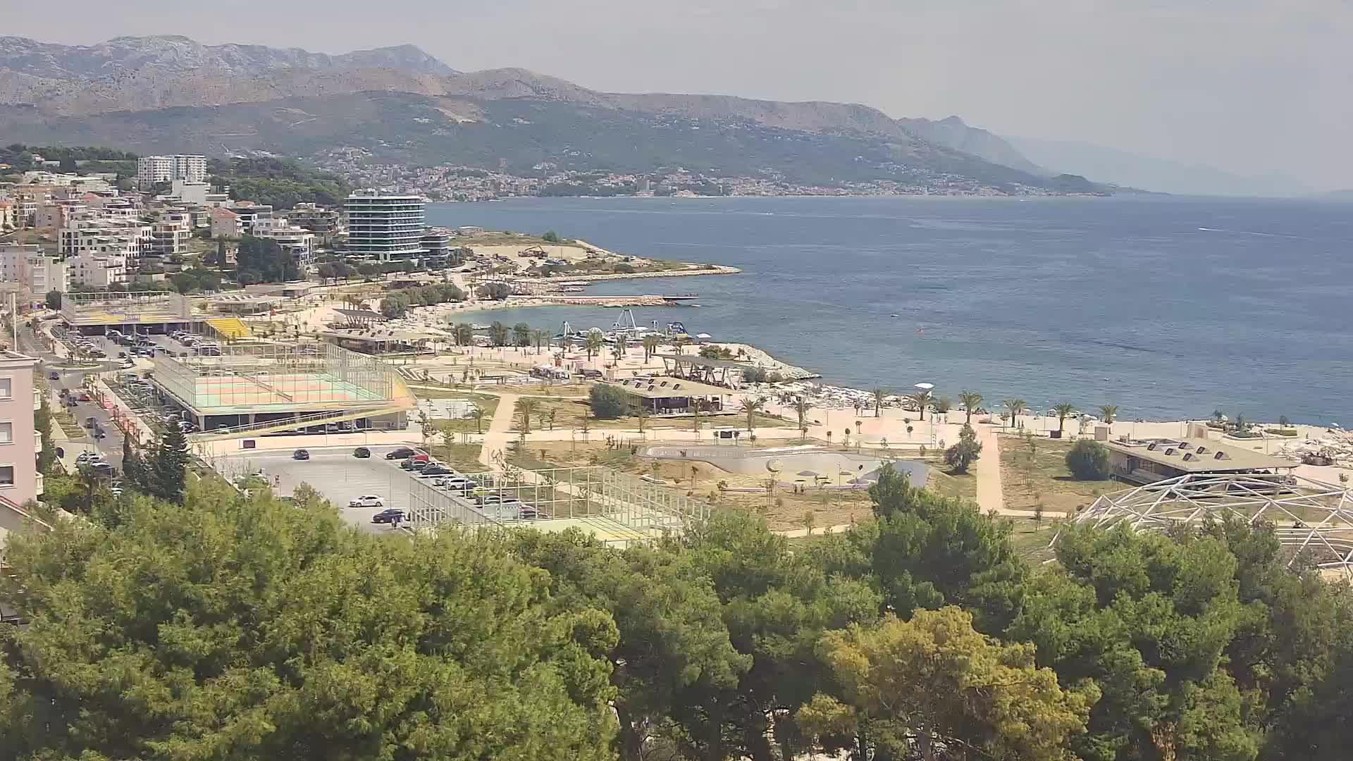 Spiaggia di Žnjan e impianti sportivi – Spalato