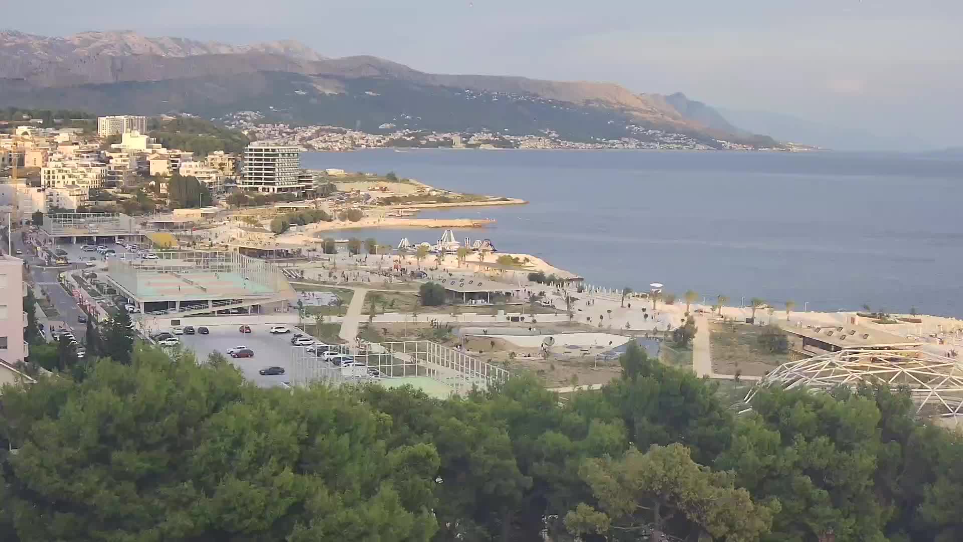 Playa Žnjan e instalaciones deportivas – Split