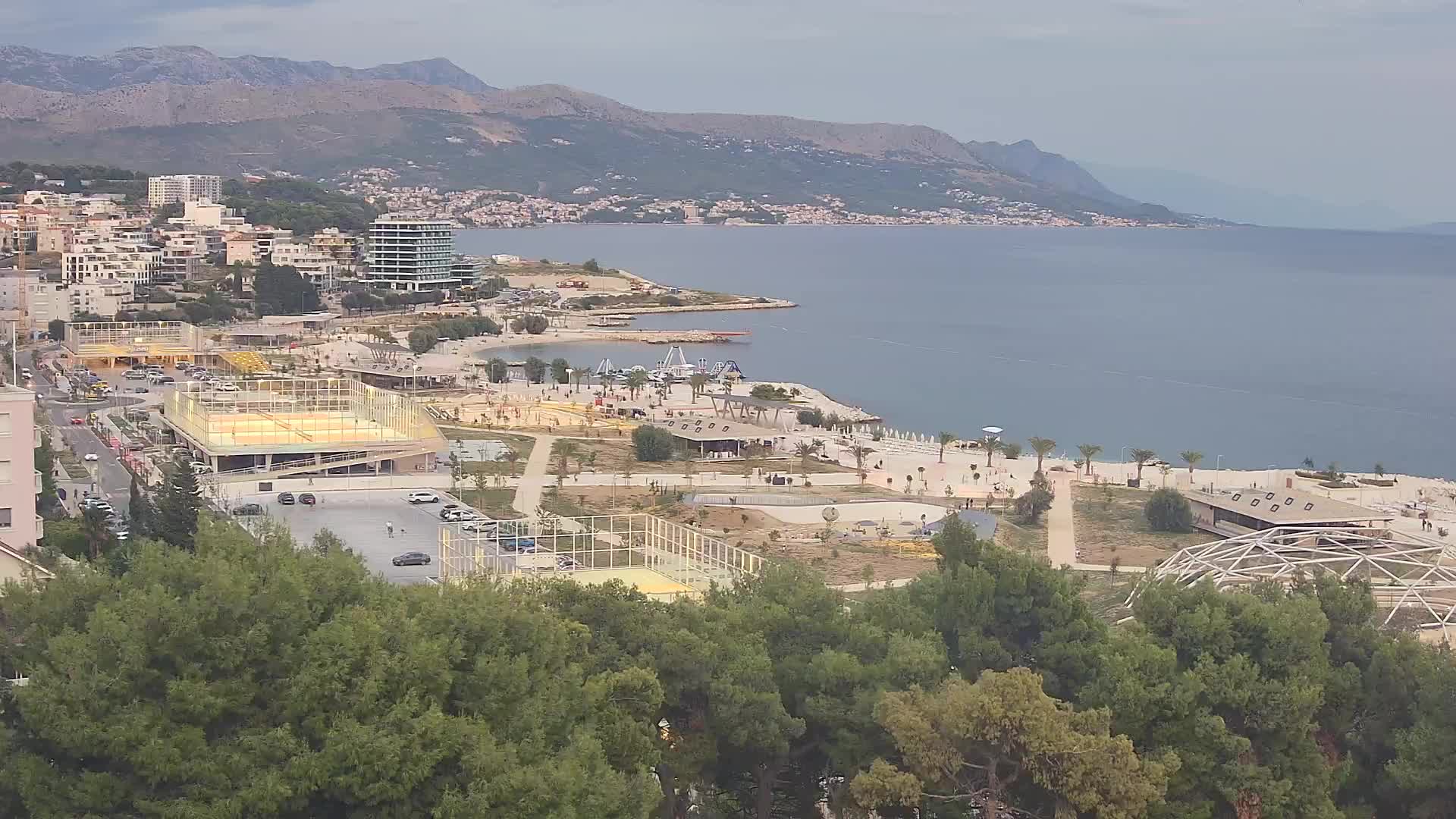 Playa Žnjan e instalaciones deportivas – Split