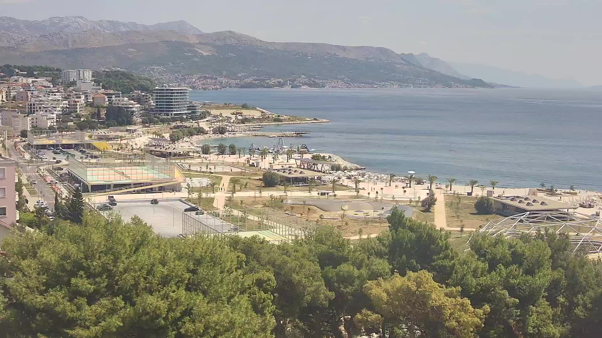 Spiaggia di Žnjan e impianti sportivi – Spalato