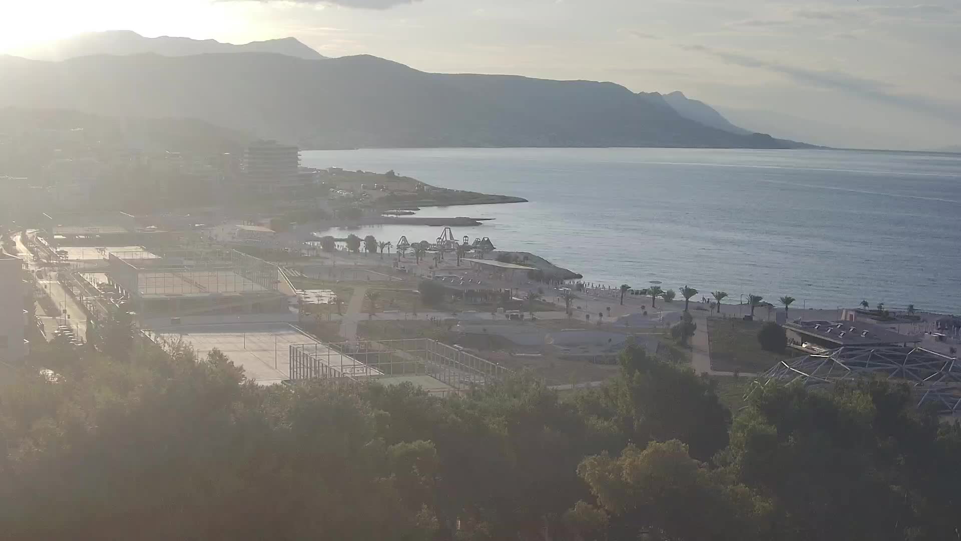 Plage Žnjan et installations sportives – Split