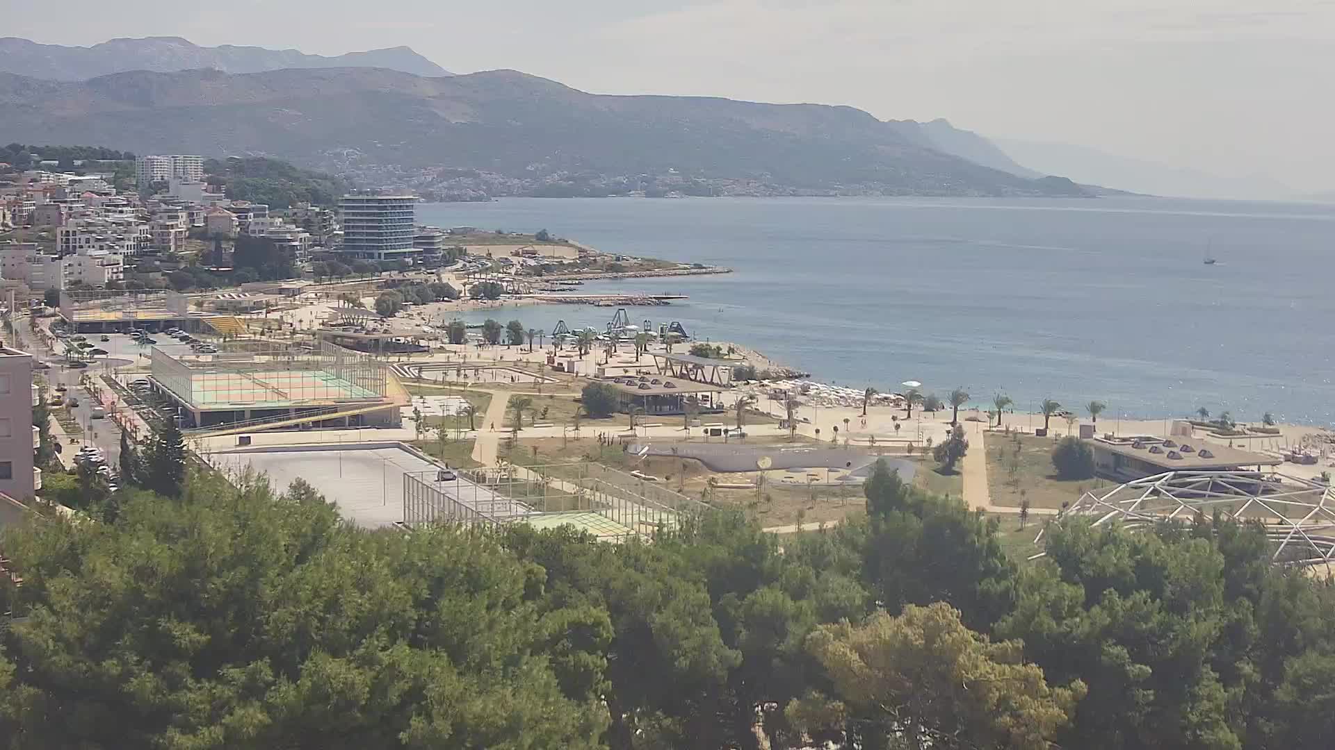 Plage Žnjan et installations sportives – Split