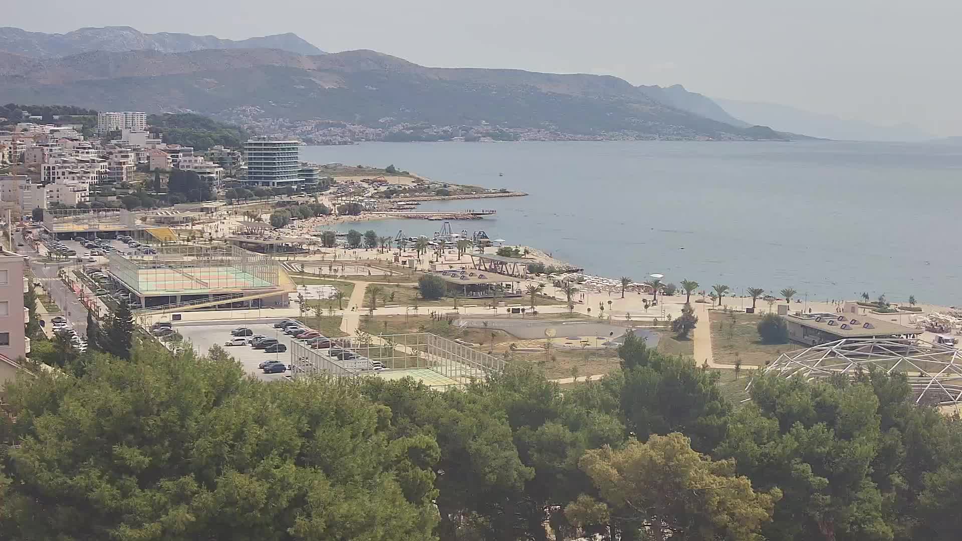 Plage Žnjan et installations sportives – Split