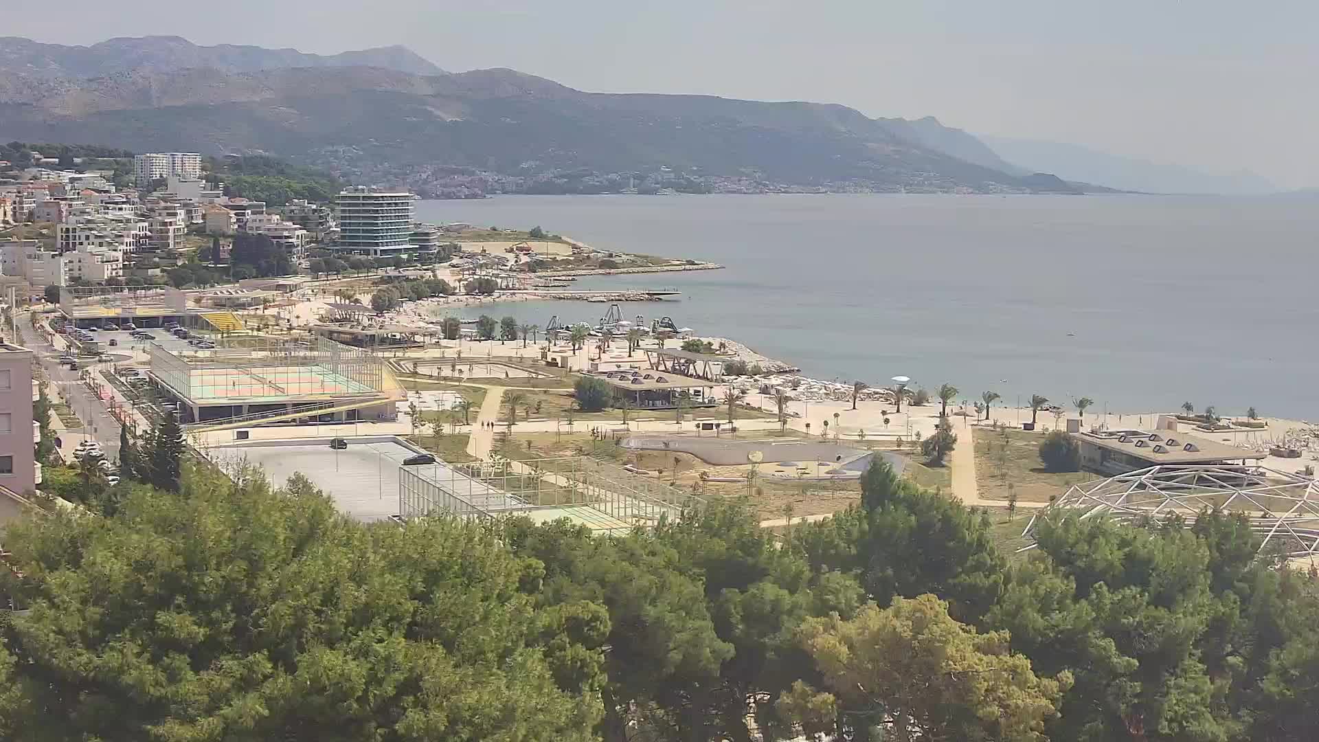 Plage Žnjan et installations sportives – Split