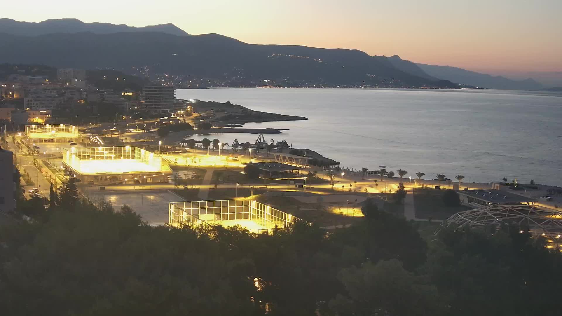 Plage Žnjan et installations sportives – Split
