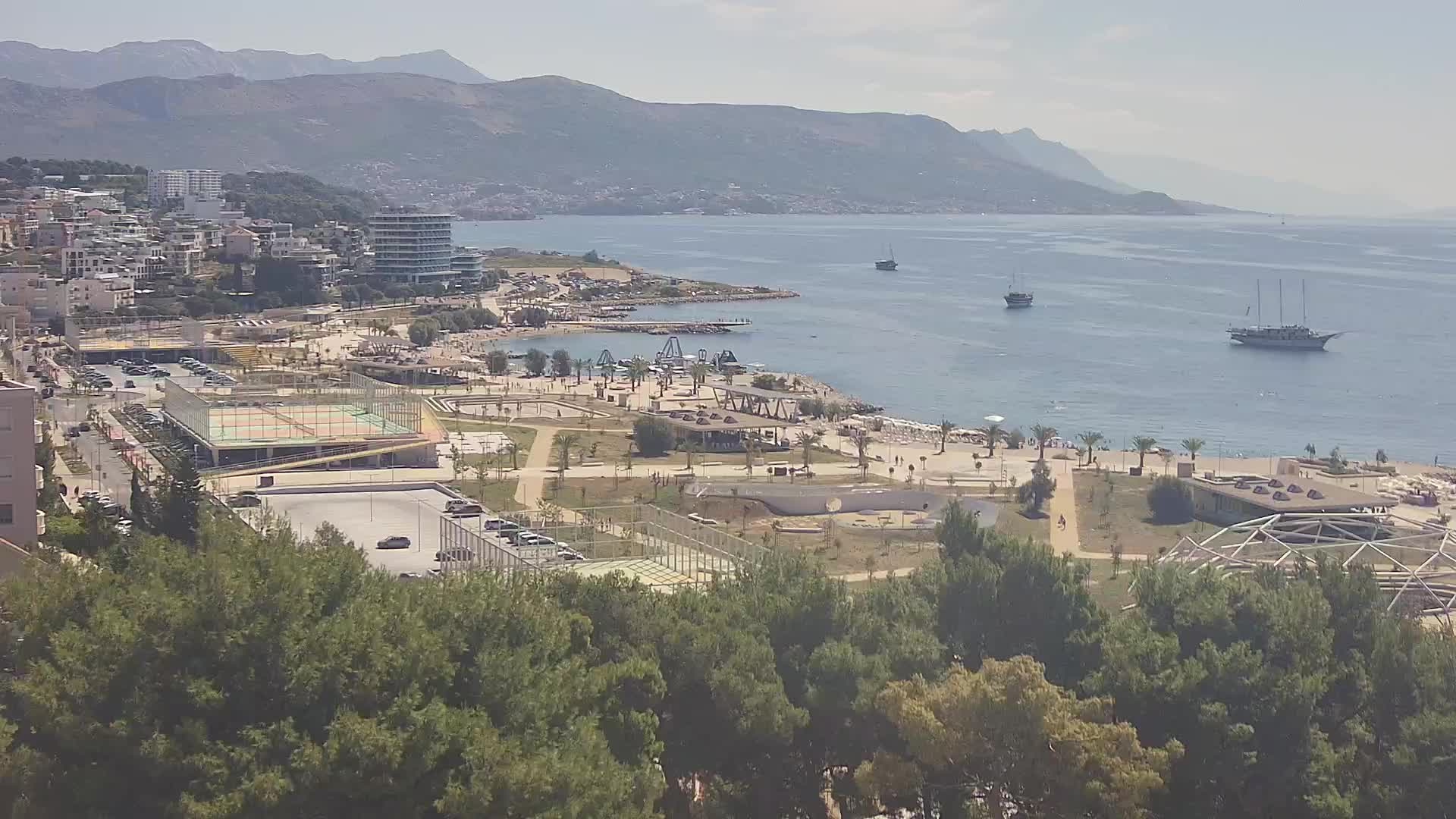 Playa Žnjan e instalaciones deportivas – Split