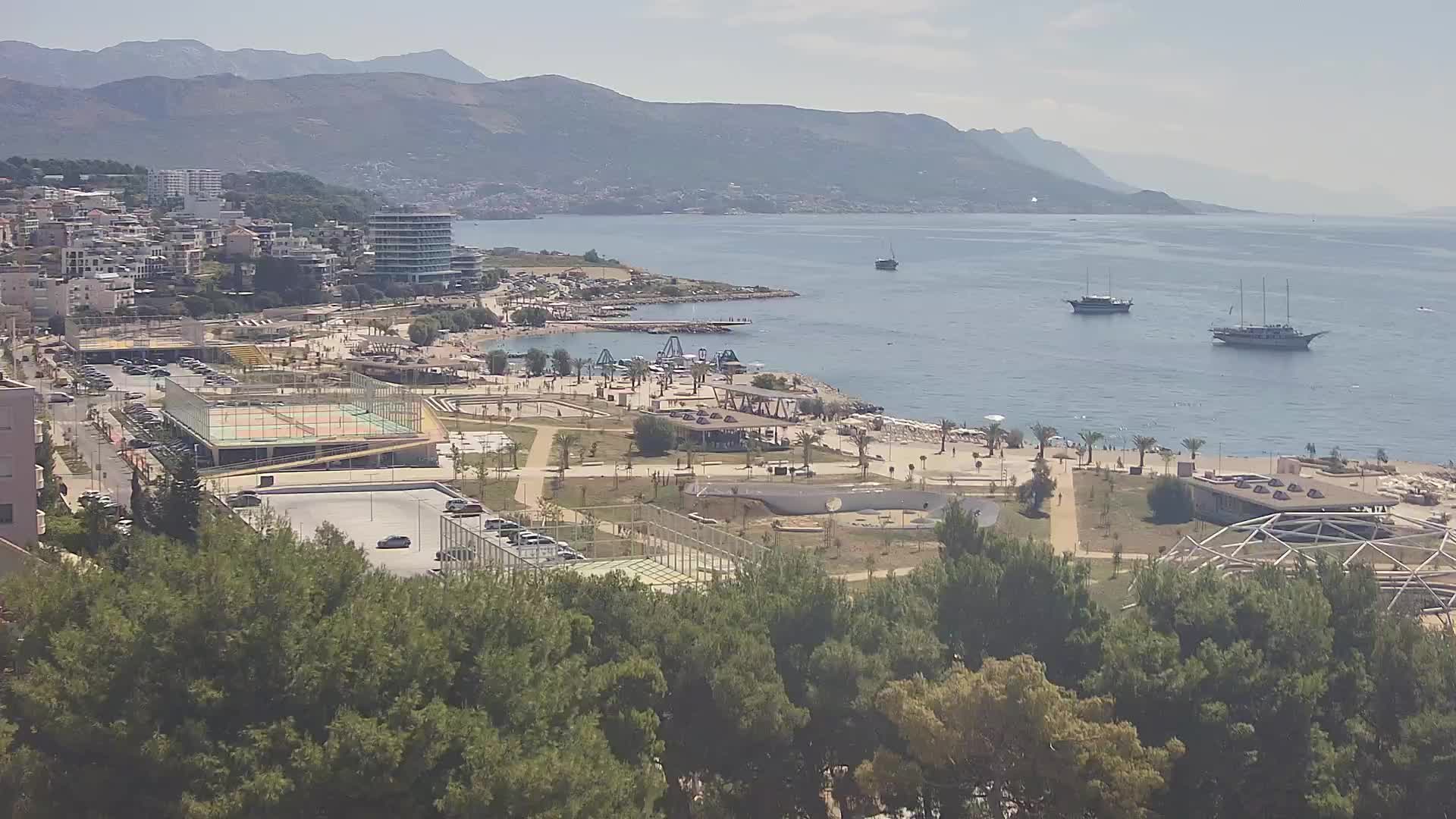 Playa Žnjan e instalaciones deportivas – Split