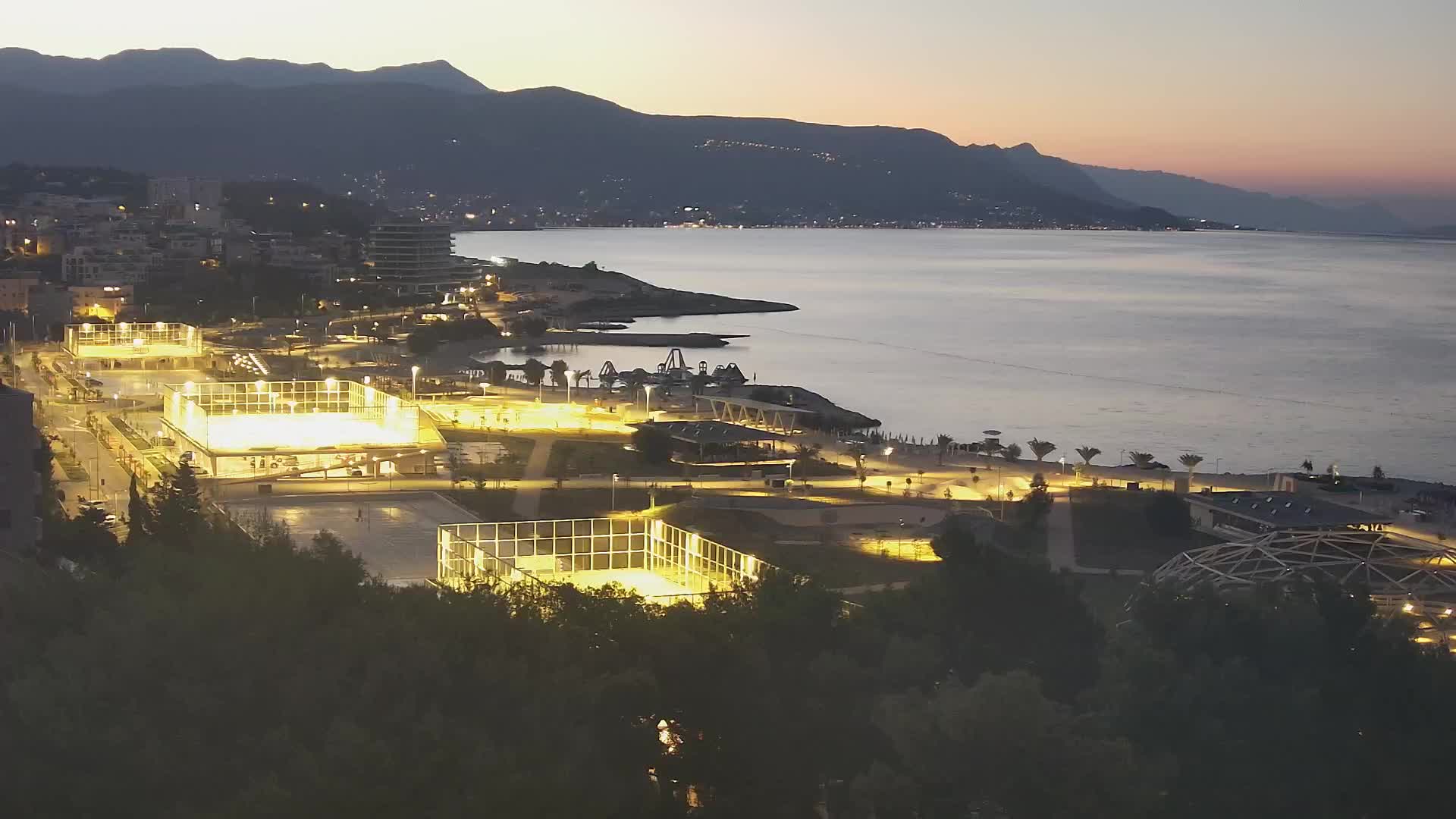 Plage Žnjan et installations sportives – Split