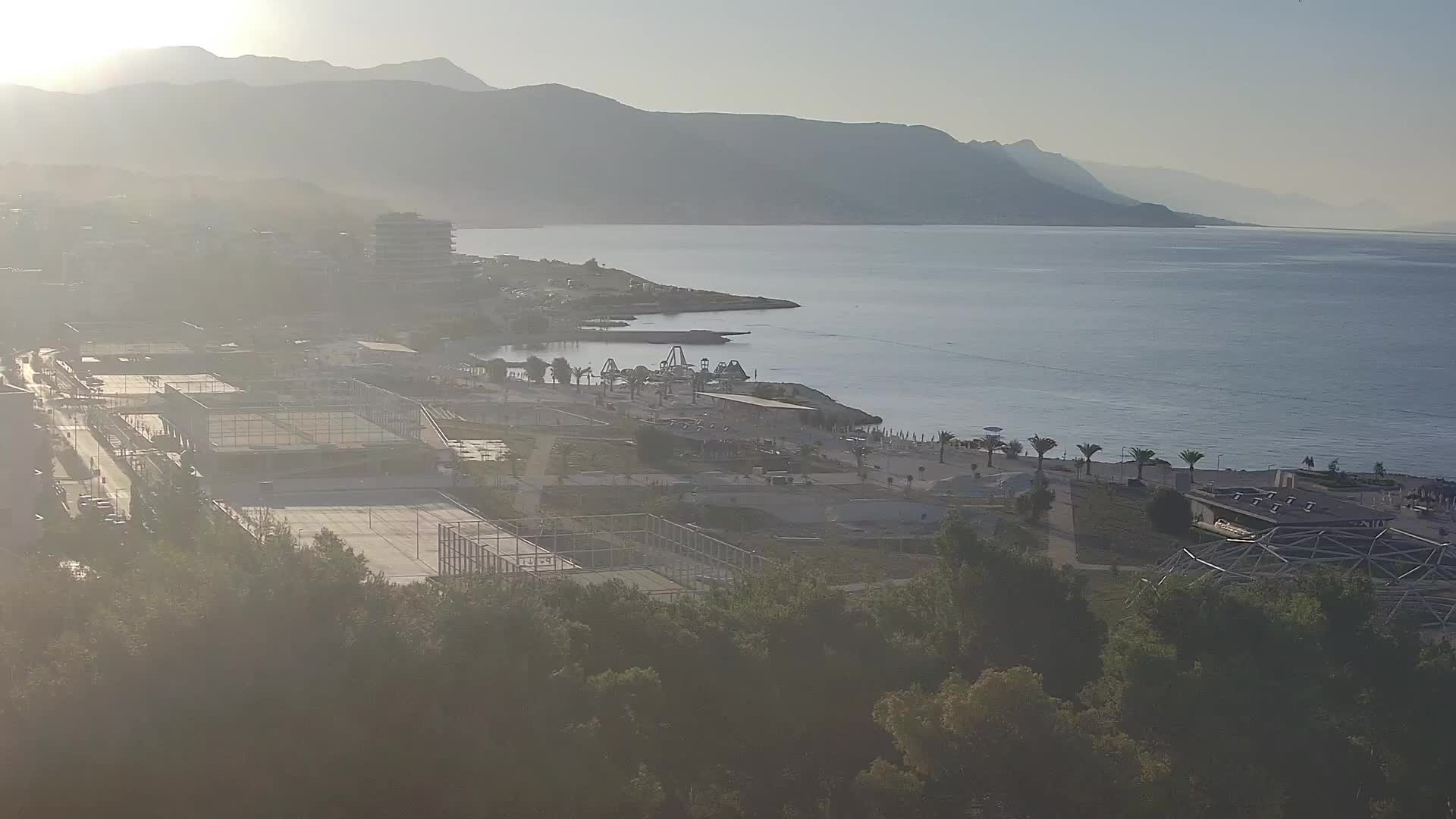 Playa Žnjan e instalaciones deportivas – Split
