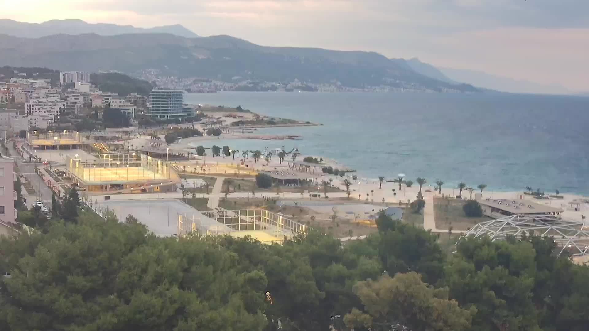 Plage Žnjan et installations sportives – Split