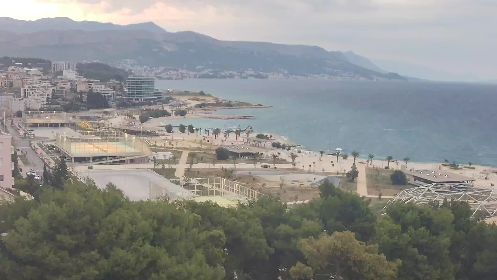 Plage Žnjan et installations sportives – Split