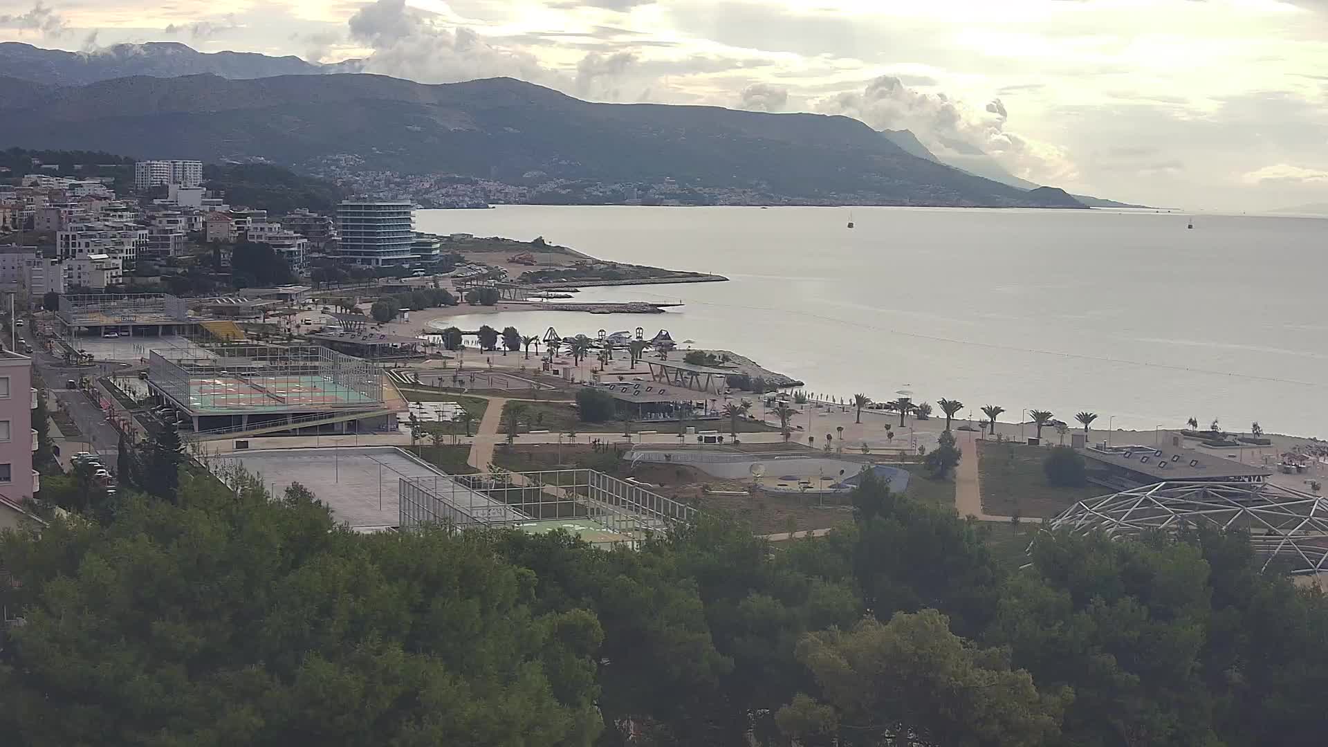 Plage Žnjan et installations sportives – Split