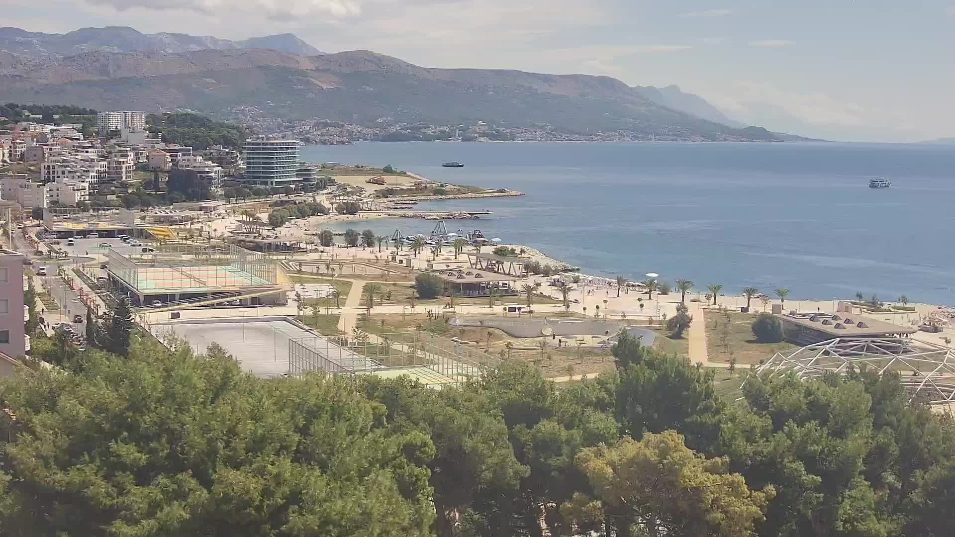 Plage Žnjan et installations sportives – Split