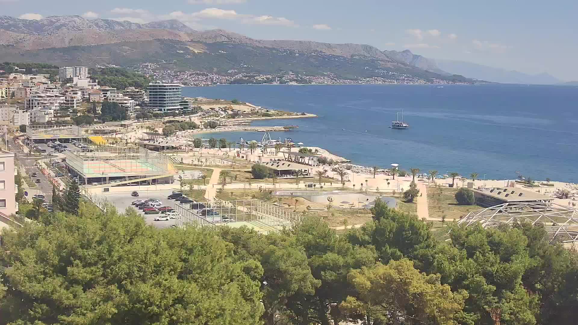 Spiaggia di Žnjan e impianti sportivi – Spalato