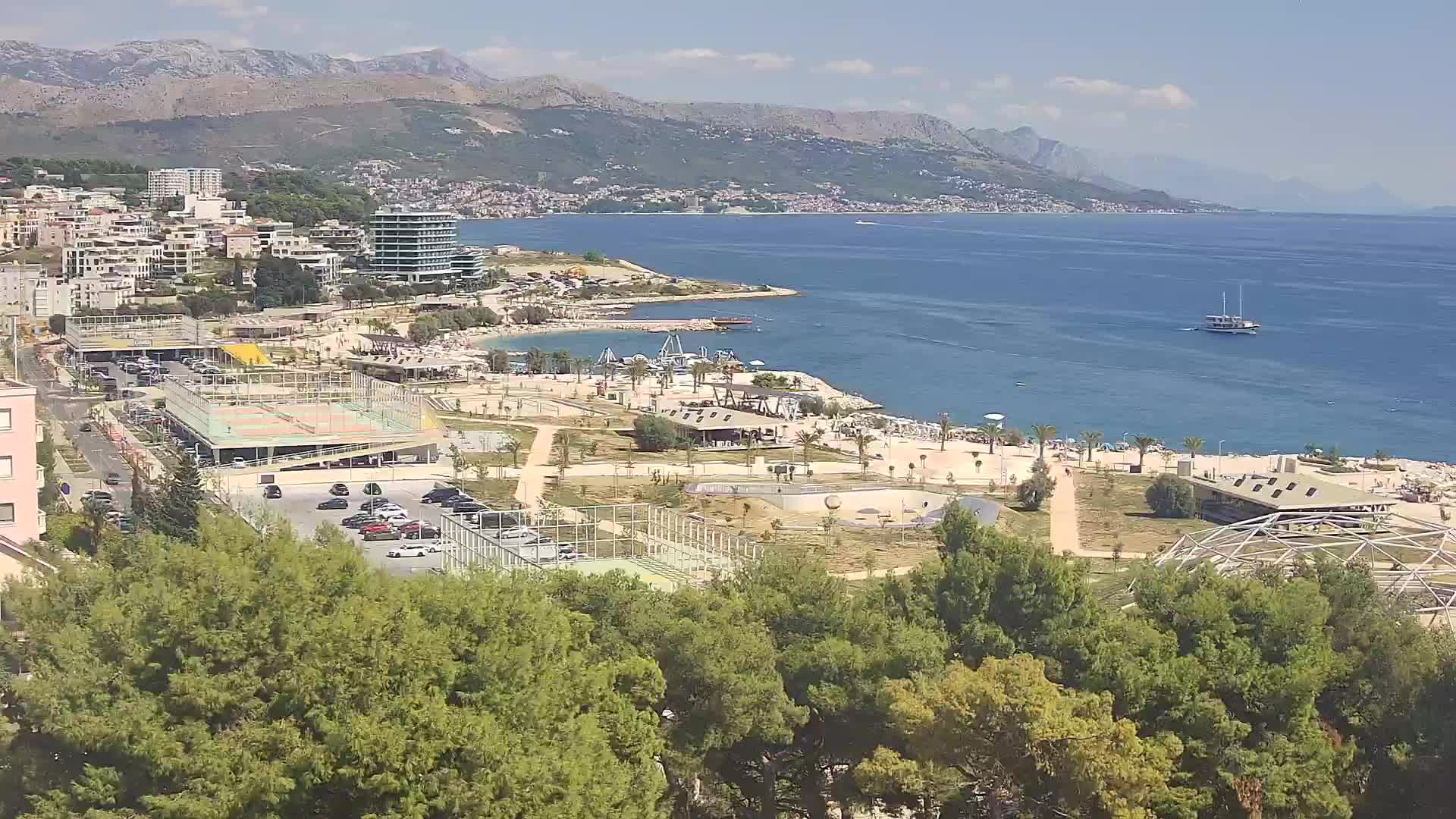 Spiaggia di Žnjan e impianti sportivi – Spalato