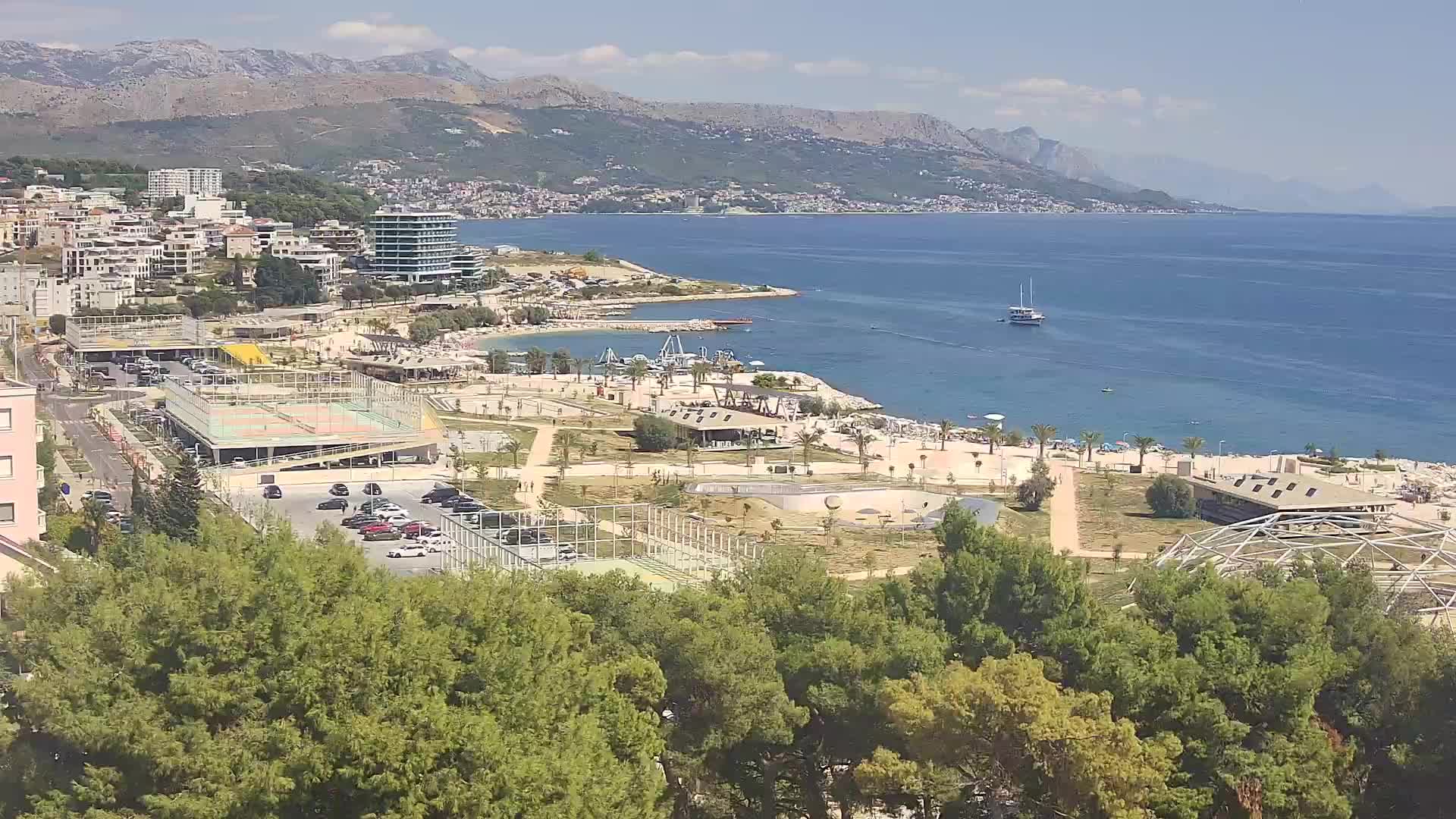 Plage Žnjan et installations sportives – Split