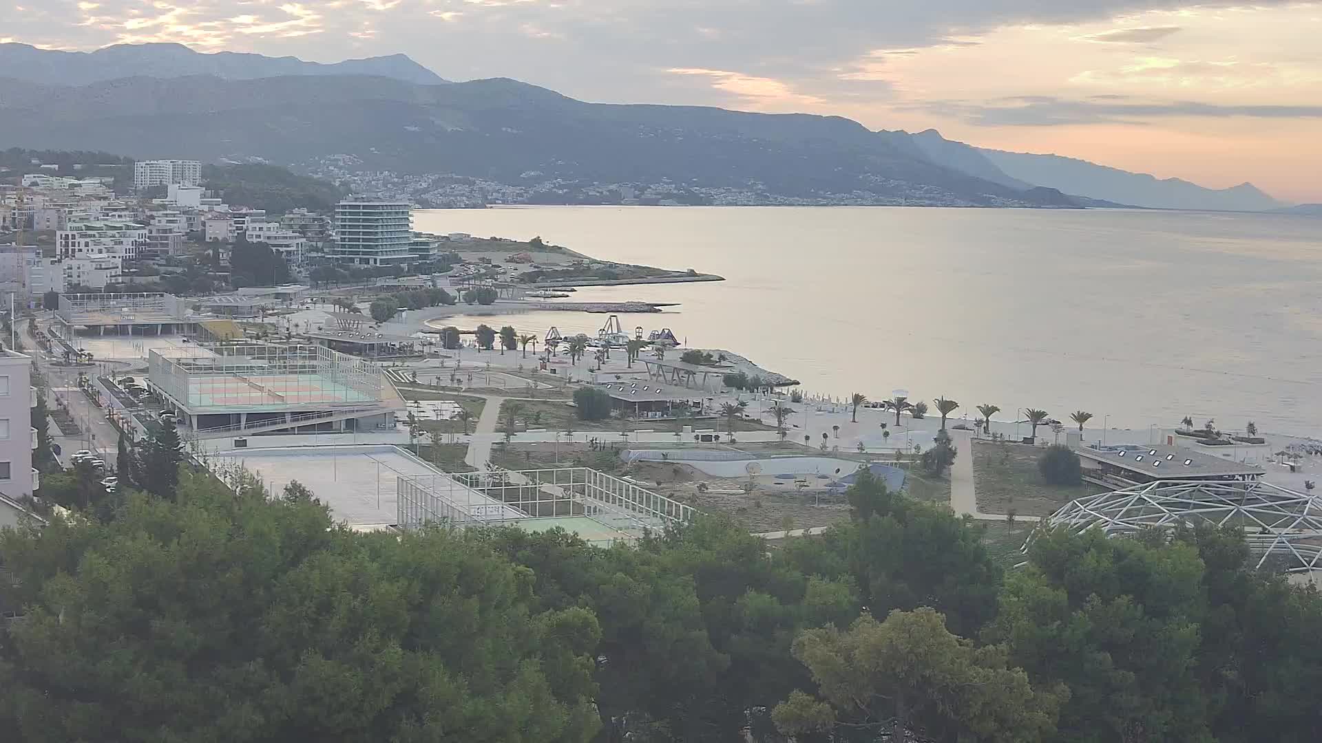 Plage Žnjan et installations sportives – Split