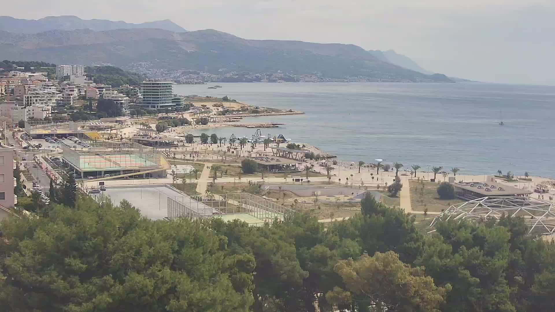 Plage Žnjan et installations sportives – Split