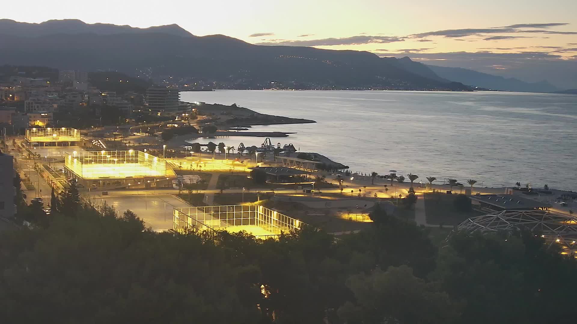 Spiaggia di Žnjan e impianti sportivi – Spalato