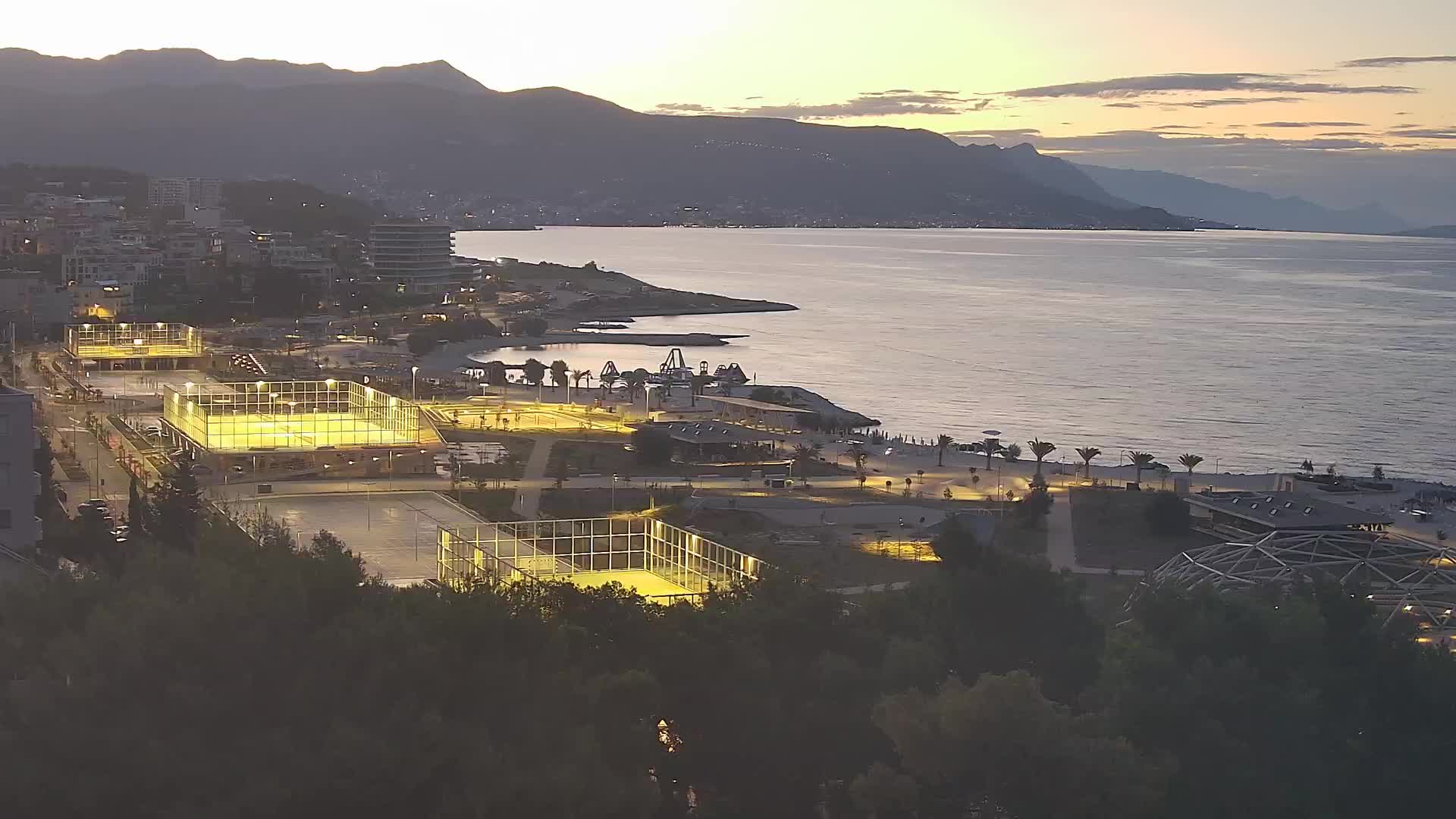 Spiaggia di Žnjan e impianti sportivi – Spalato