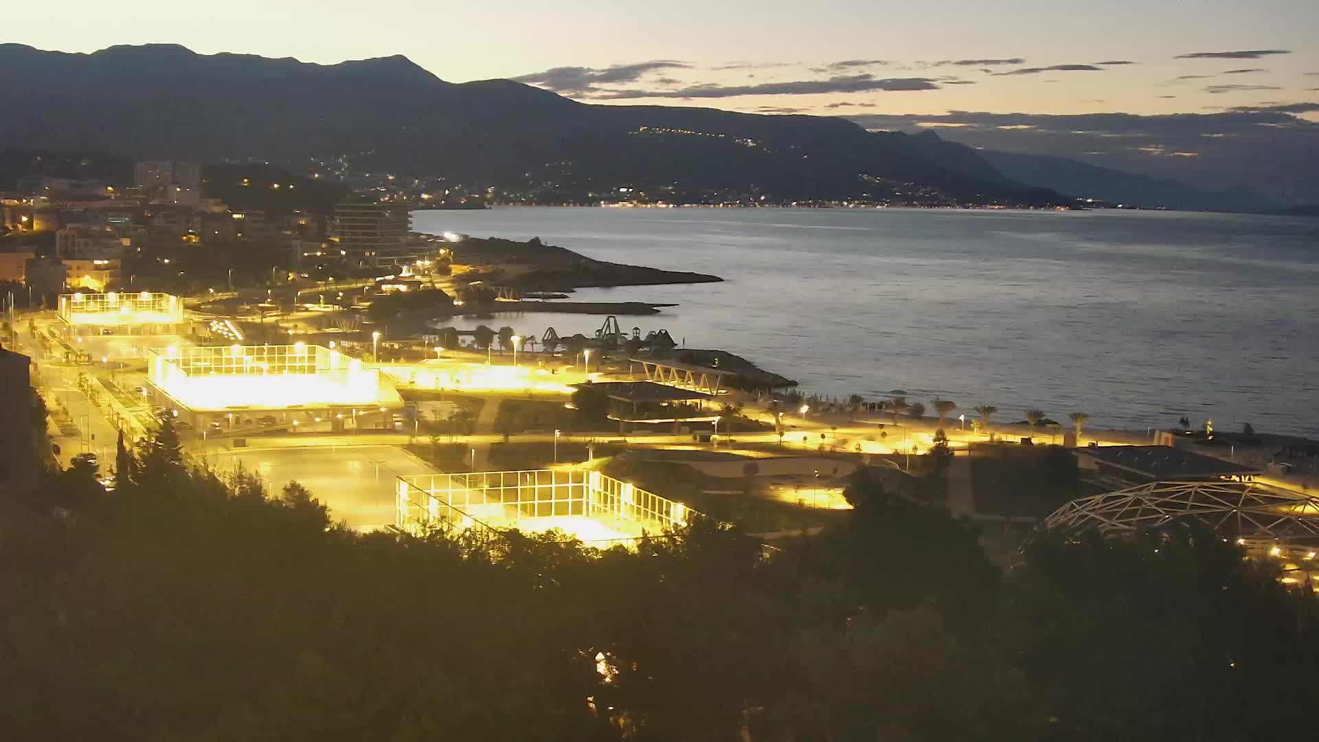 Plage Žnjan et installations sportives – Split