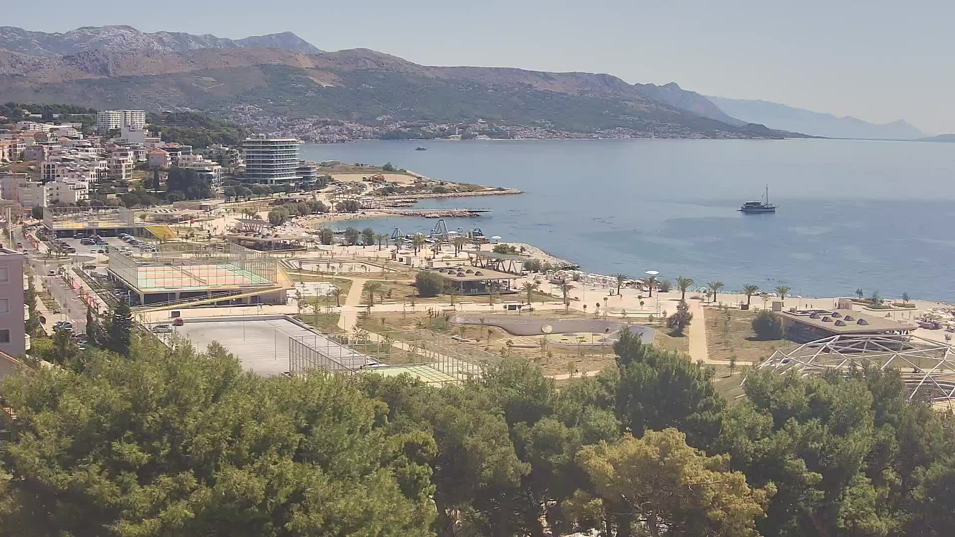 Plage Žnjan et installations sportives – Split