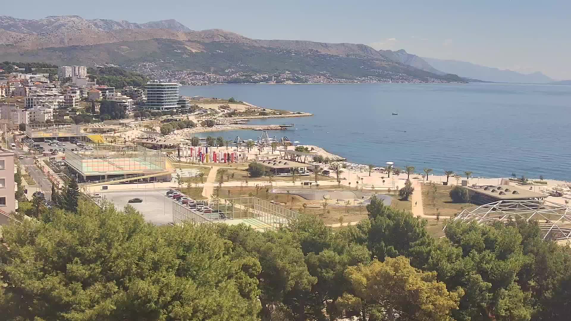 Playa Žnjan e instalaciones deportivas – Split