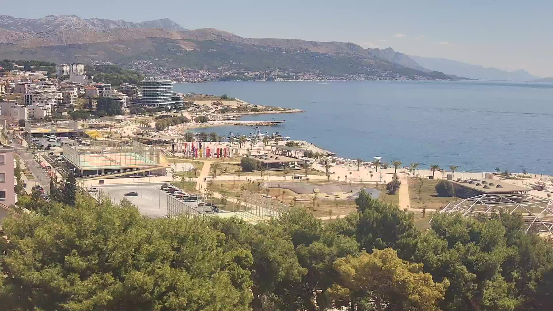 Spiaggia di Žnjan e impianti sportivi – Spalato