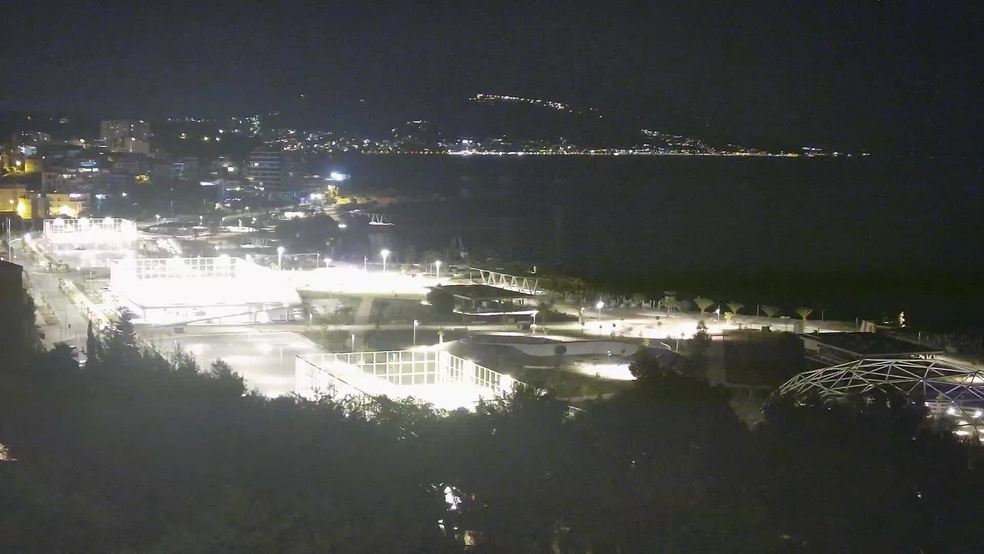 Plage Žnjan et installations sportives – Split